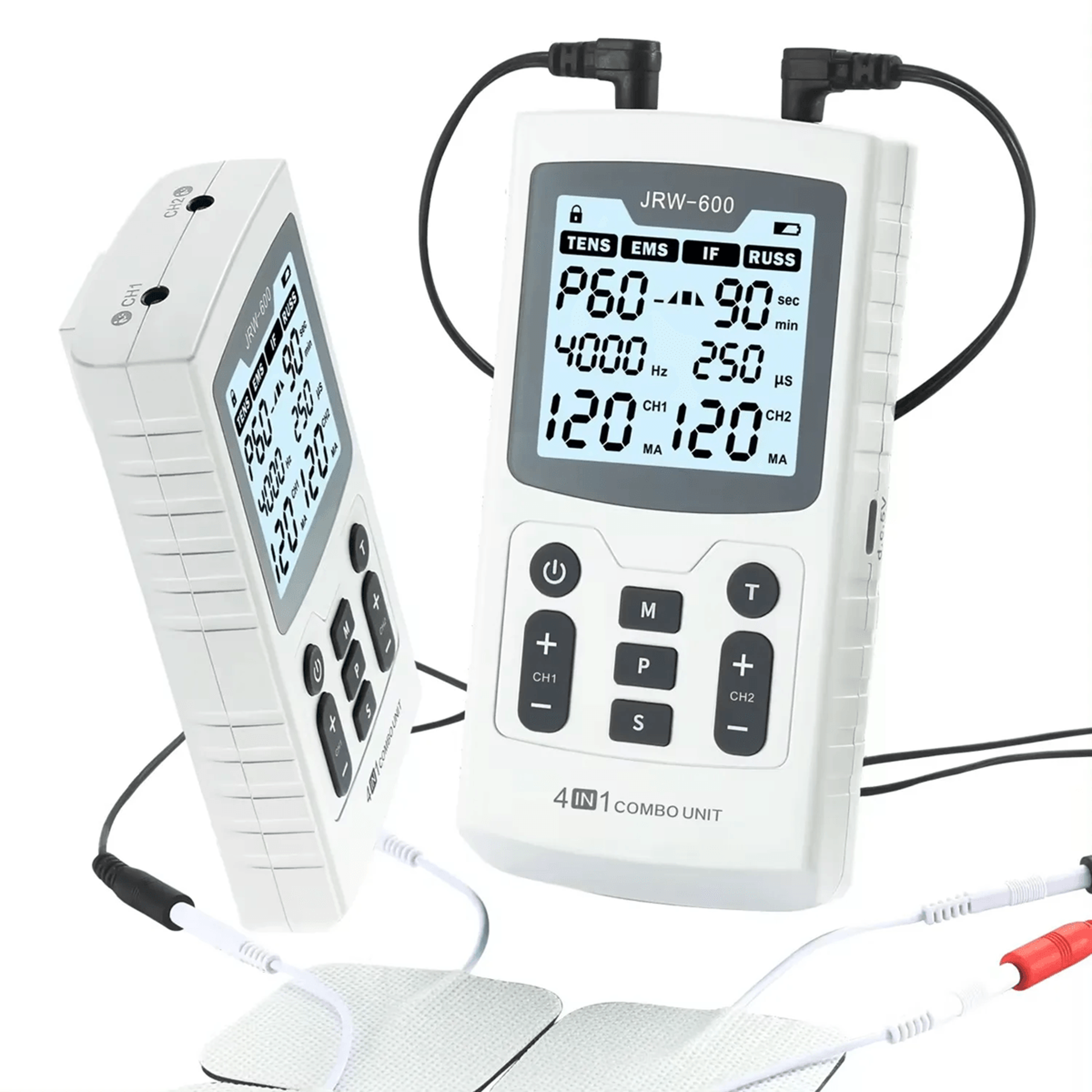 4 in 1 electric muscle stimulator physiotherapy device with ems tens and pulse therapy