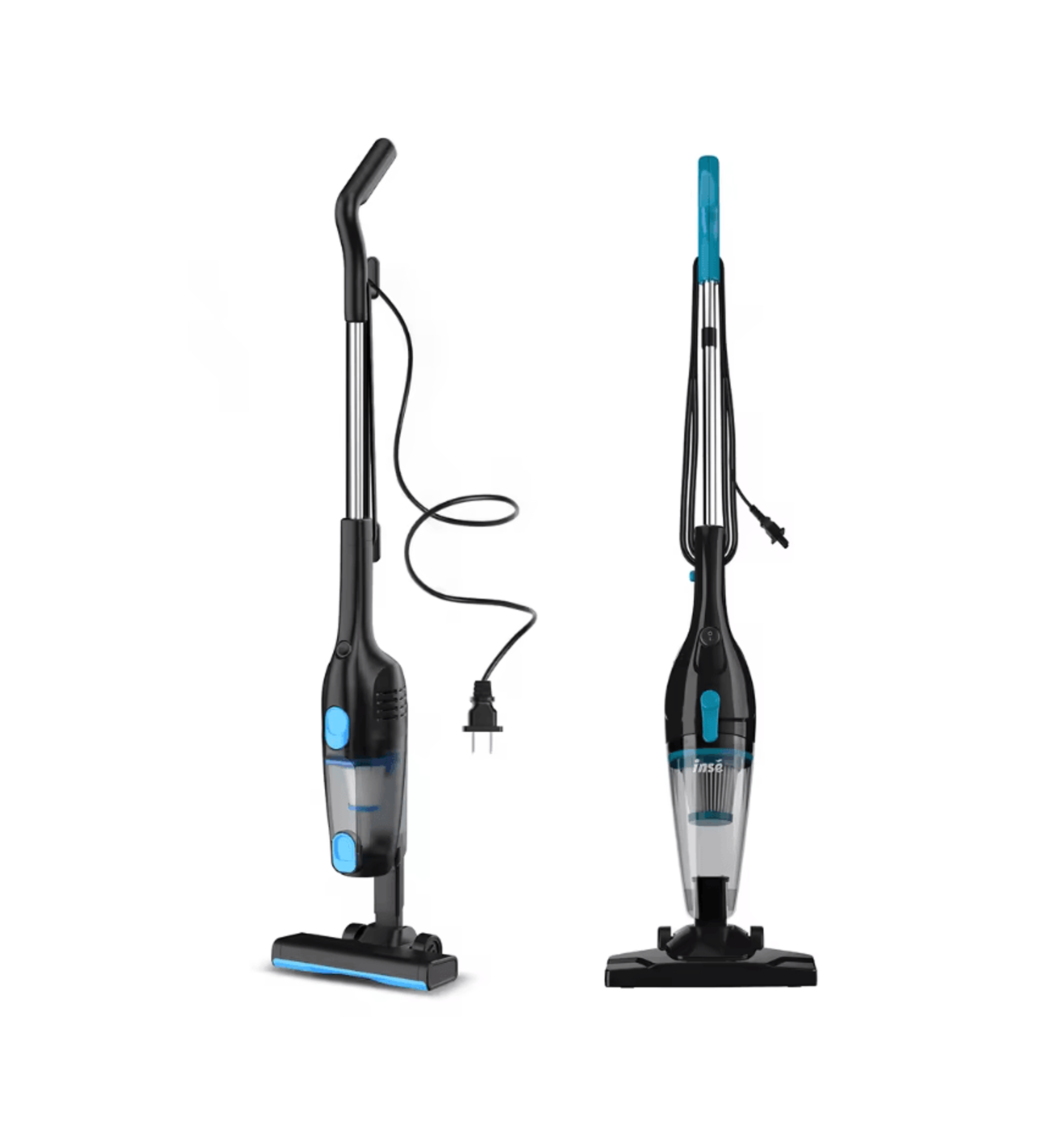 inse r3s corded vacuum cleaner with strong suction for home and car cleaning