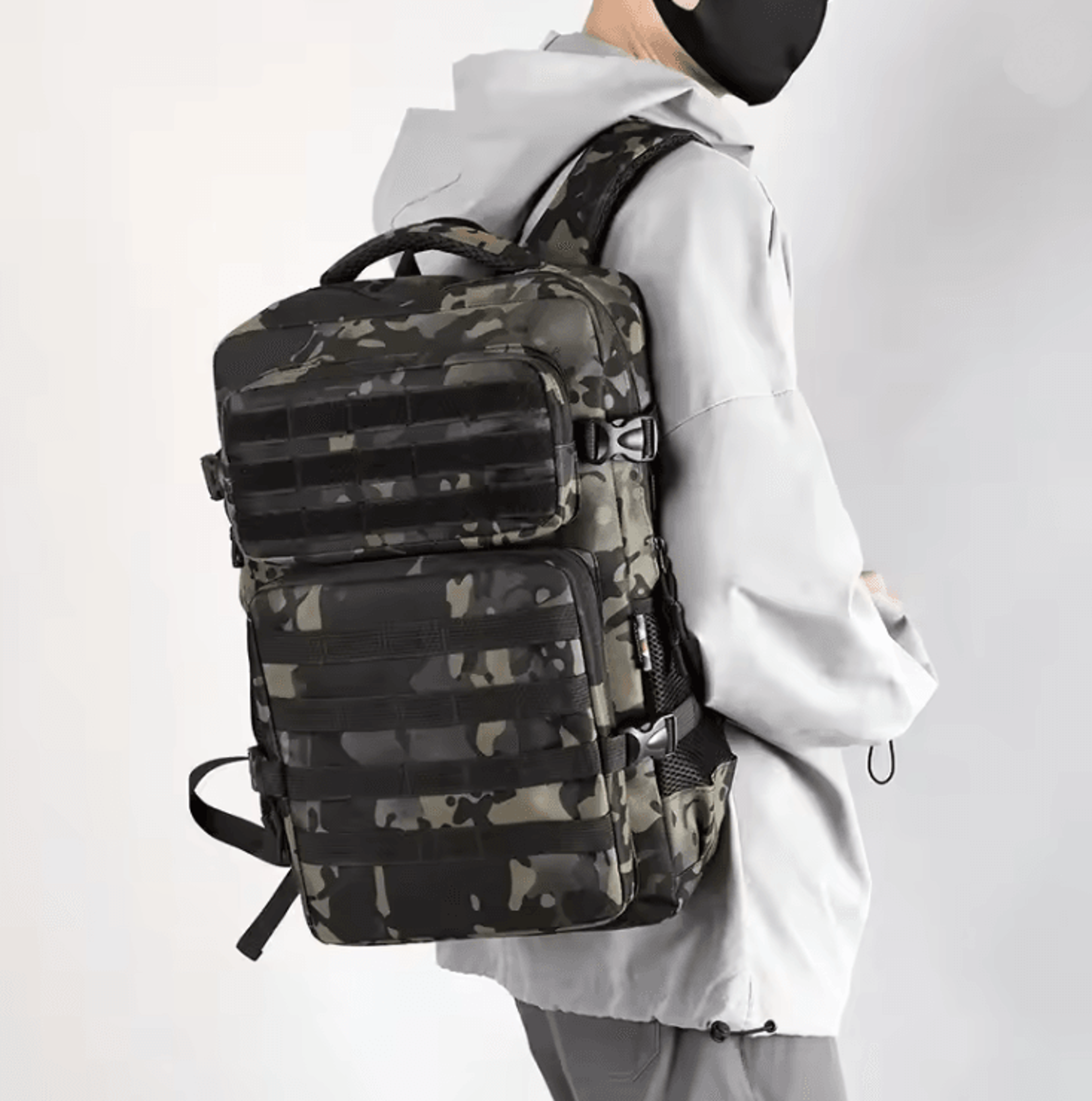 35l tactical backpack waterproof outdoor hiking and camping rucksack