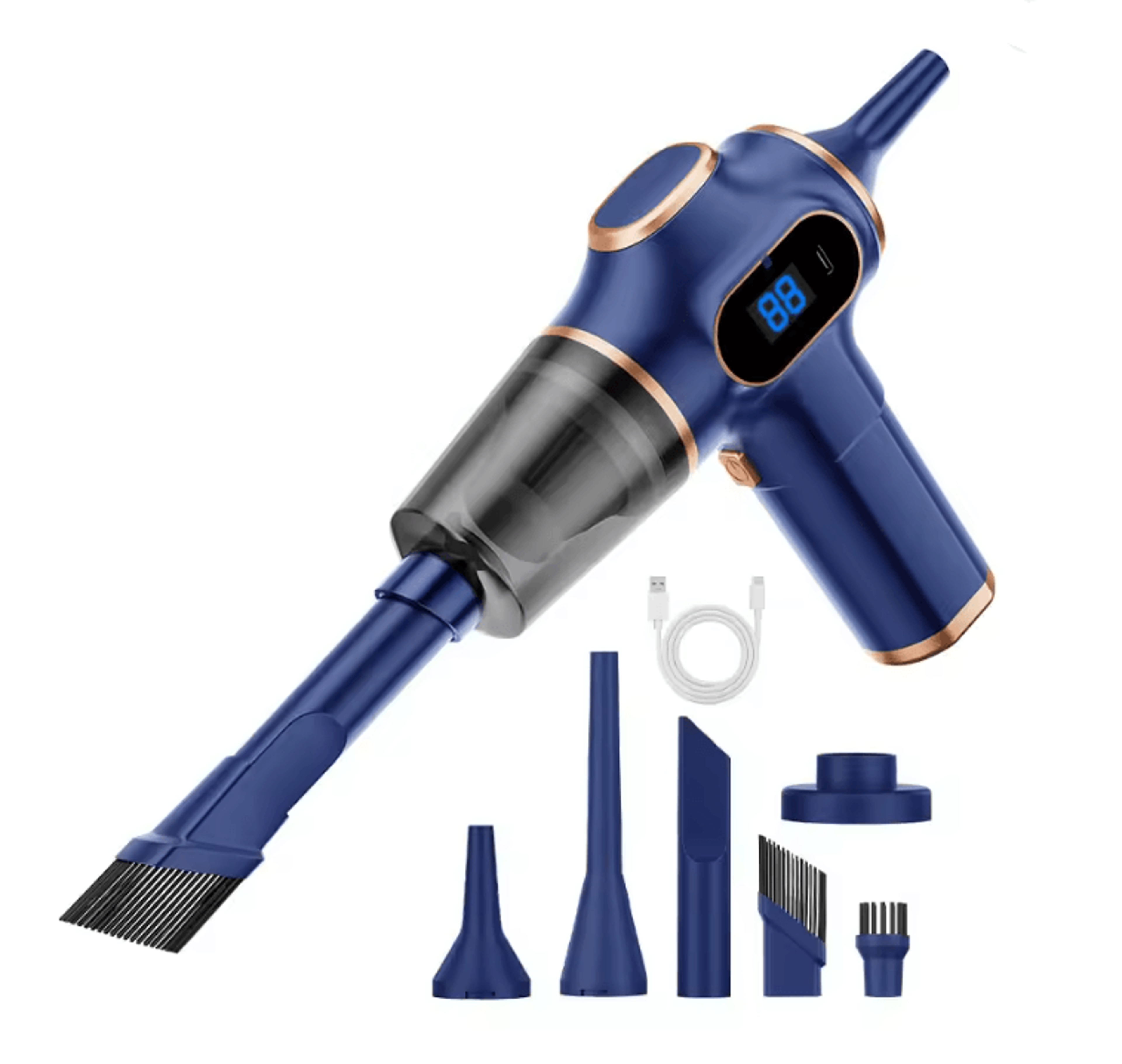 wireless car vacuum cleaner high power portable mini household and office use