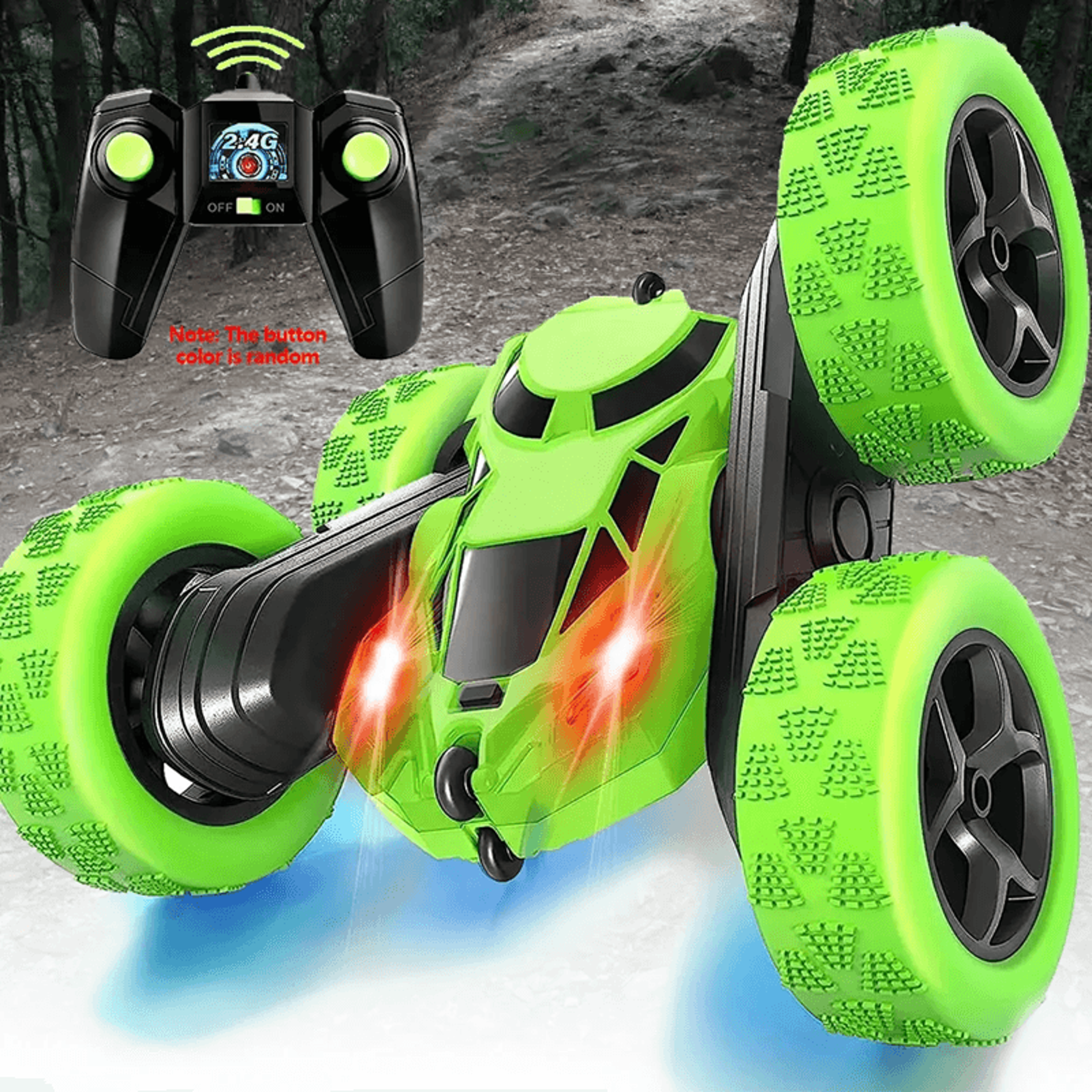 rc stunt car double sided remote control off road drift vehicle