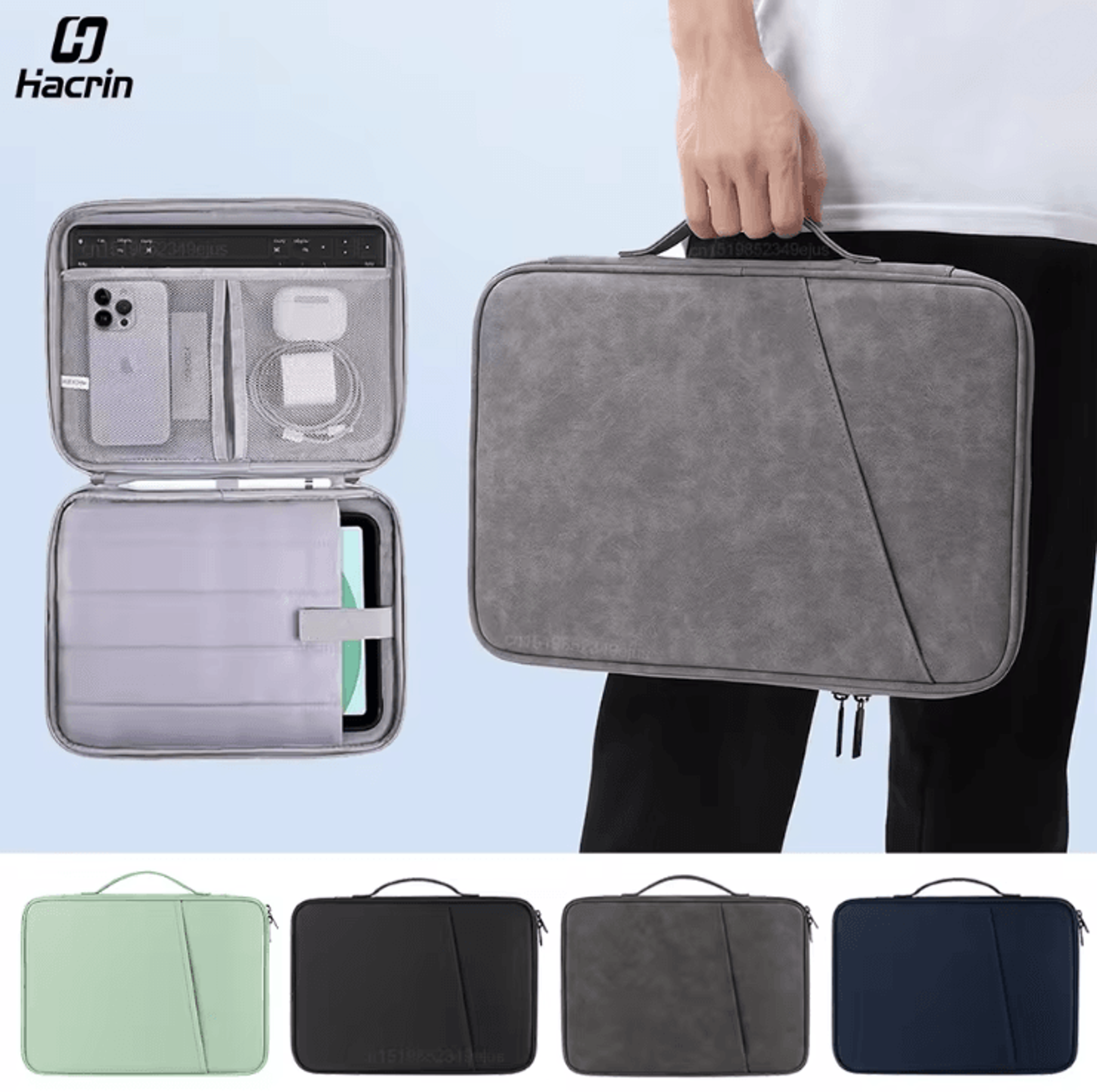 tablet sleeve bag portable protective case for samsung galaxy and xiaomi pad