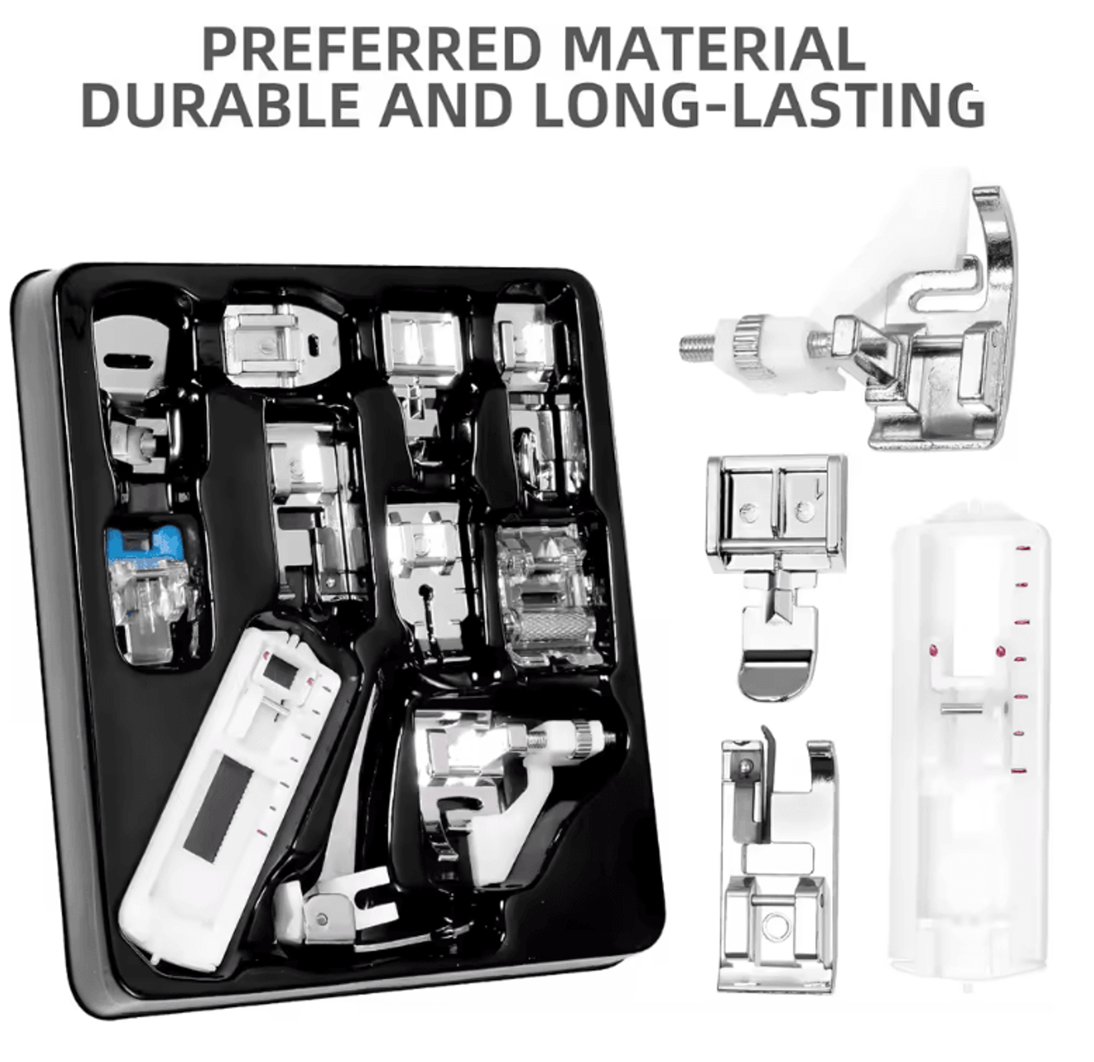 household electric sewing machine with lock stitch and pedal control