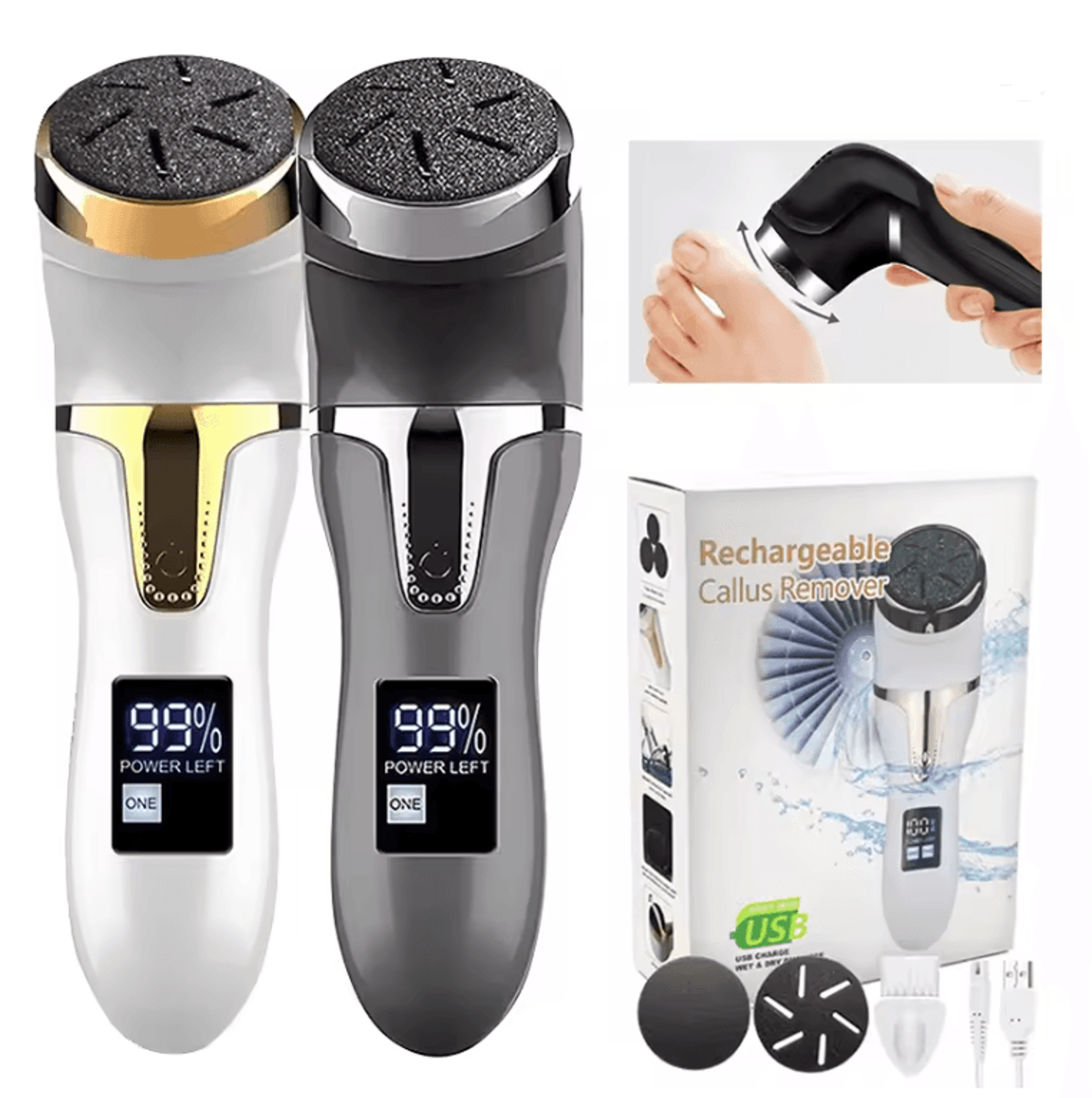 electric pedicure callus remover professional foot grinder for smooth skin
