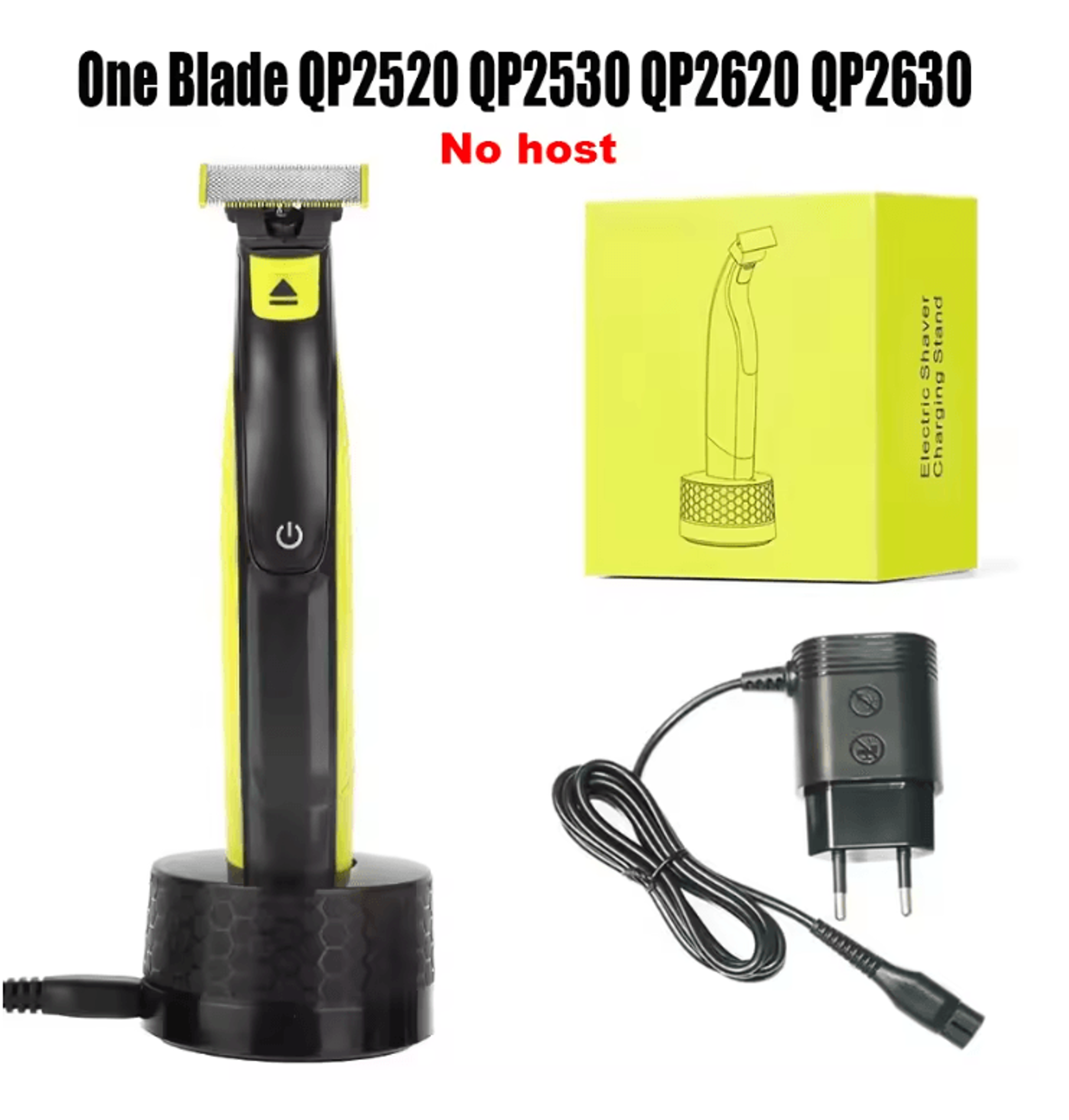 wall mounted charging base and holder for philips norelco oneblade shaver