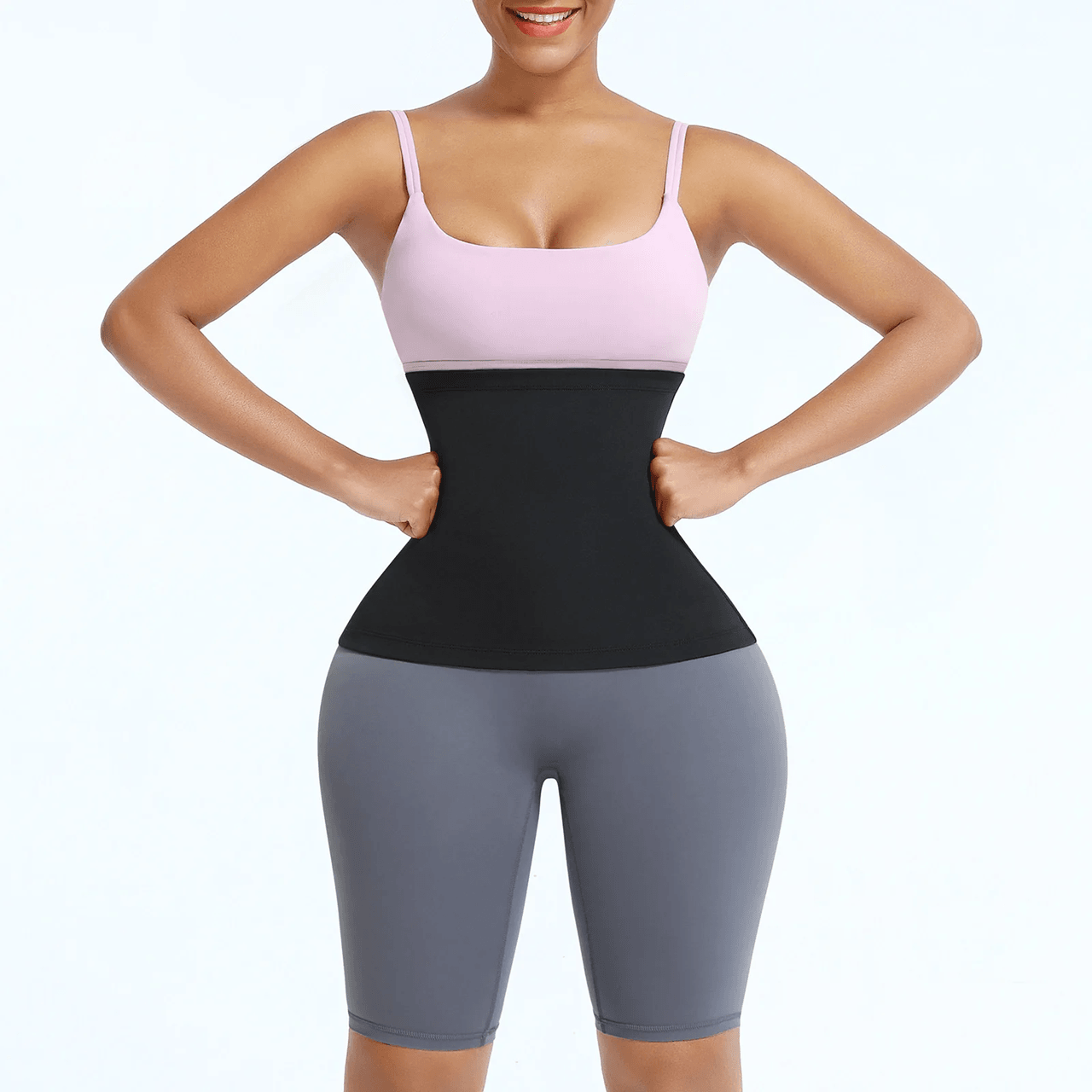 sauna waist trainer slimming belt for women belly control and body shaping