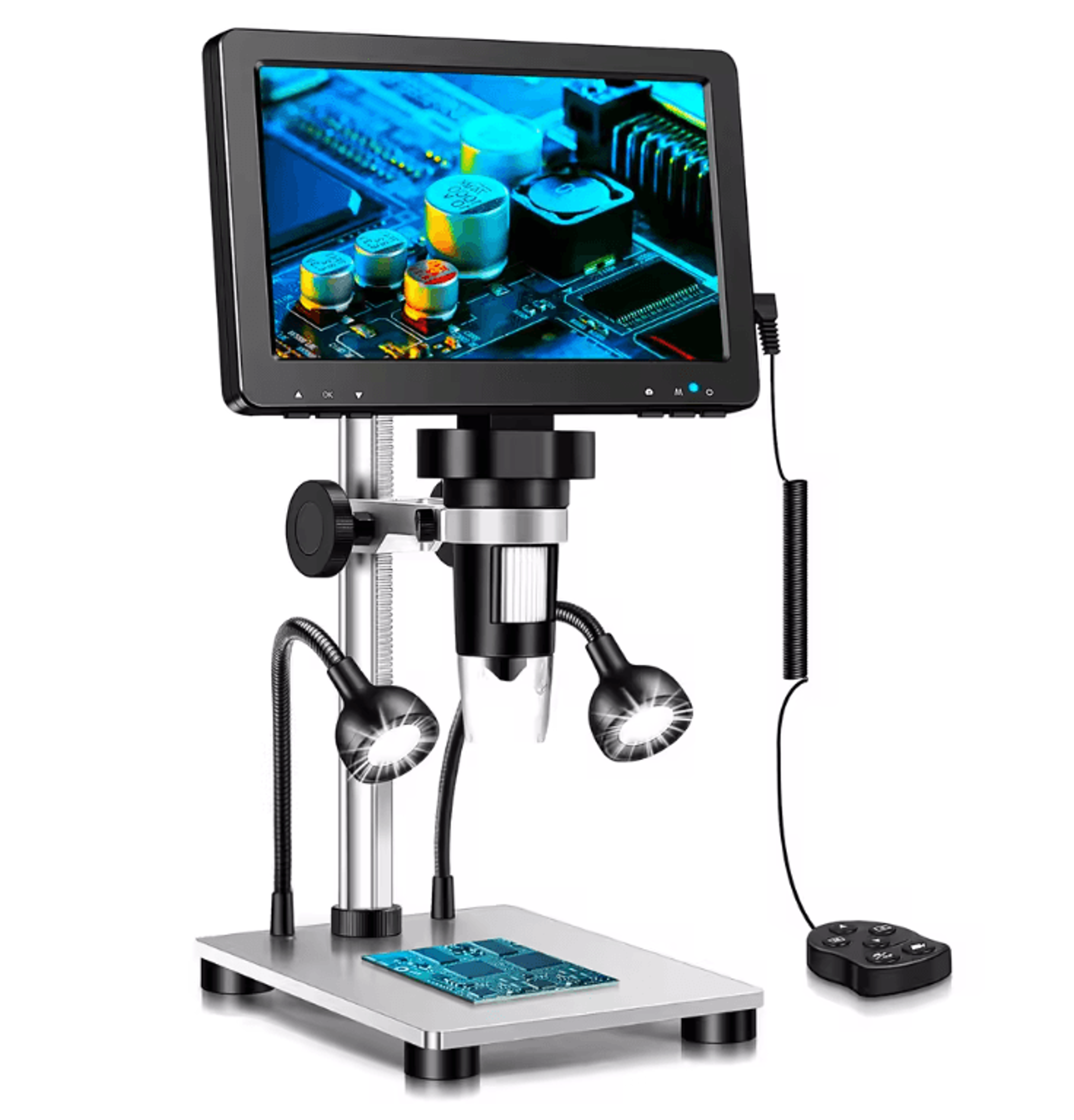 digital microscope 1200x hd usb professional magnification tool with led lighting