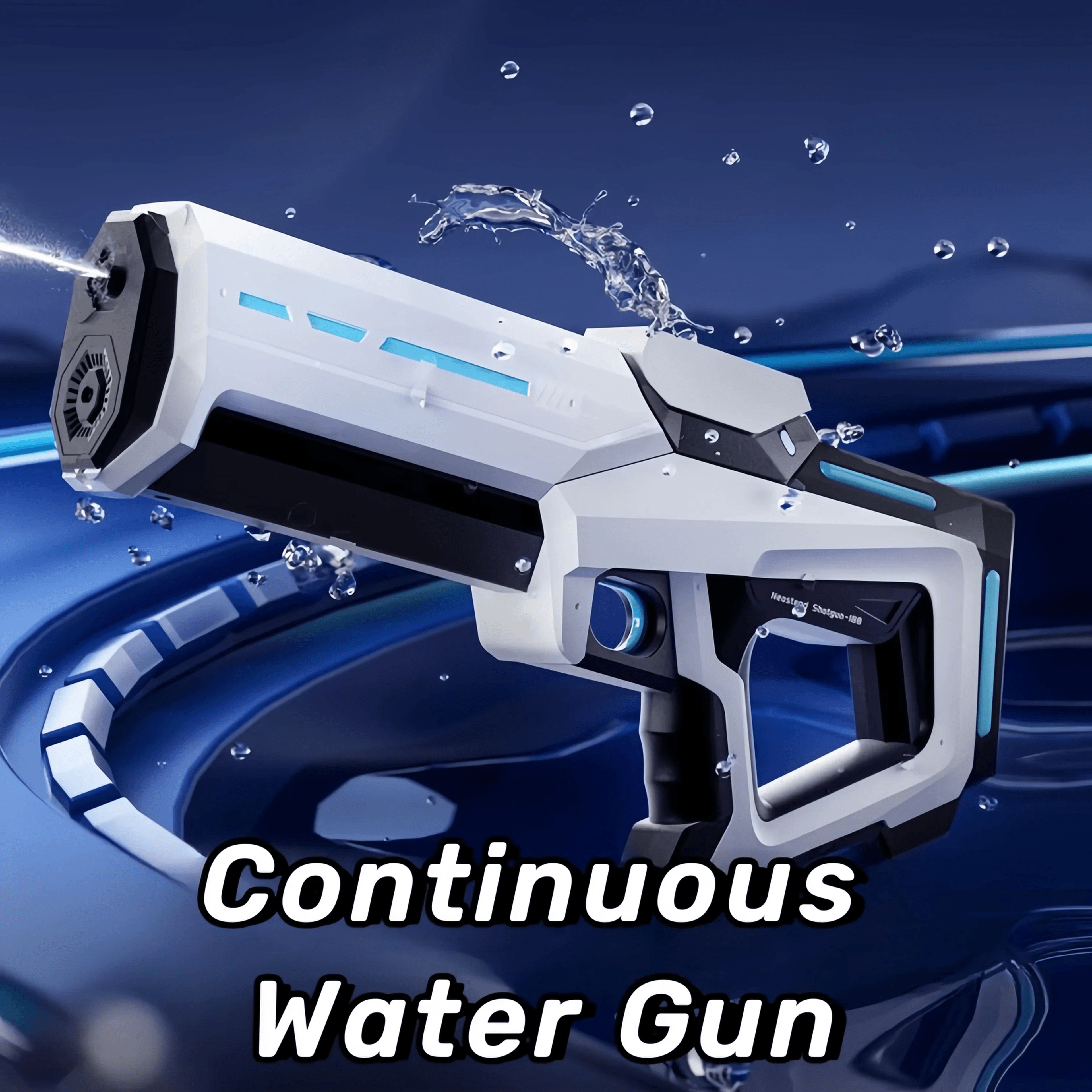hydroblast electric water gun powerful automatic water blaster for summer fun