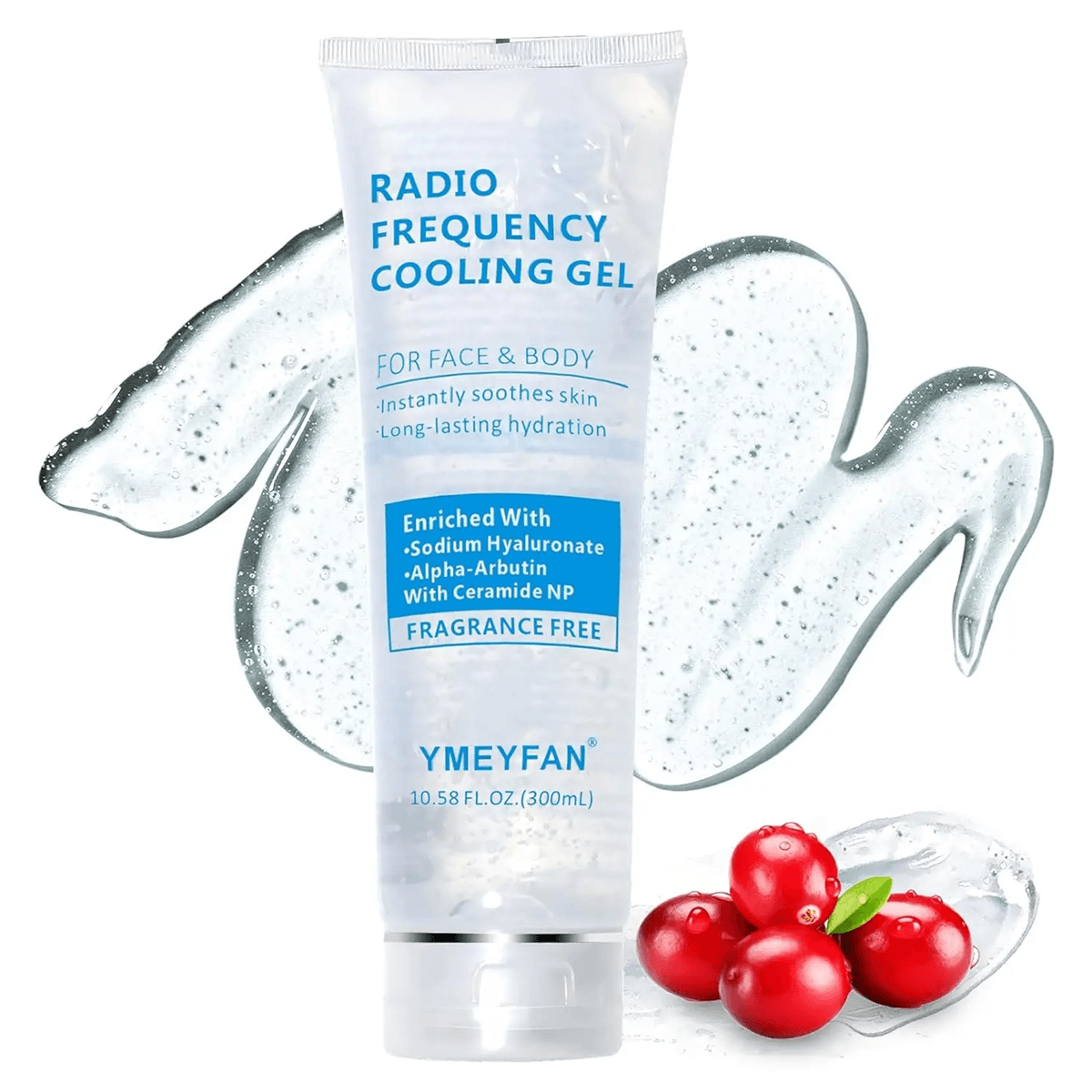 hydraglow cooling gel – professional conductive gel for ipl and ems treatments
