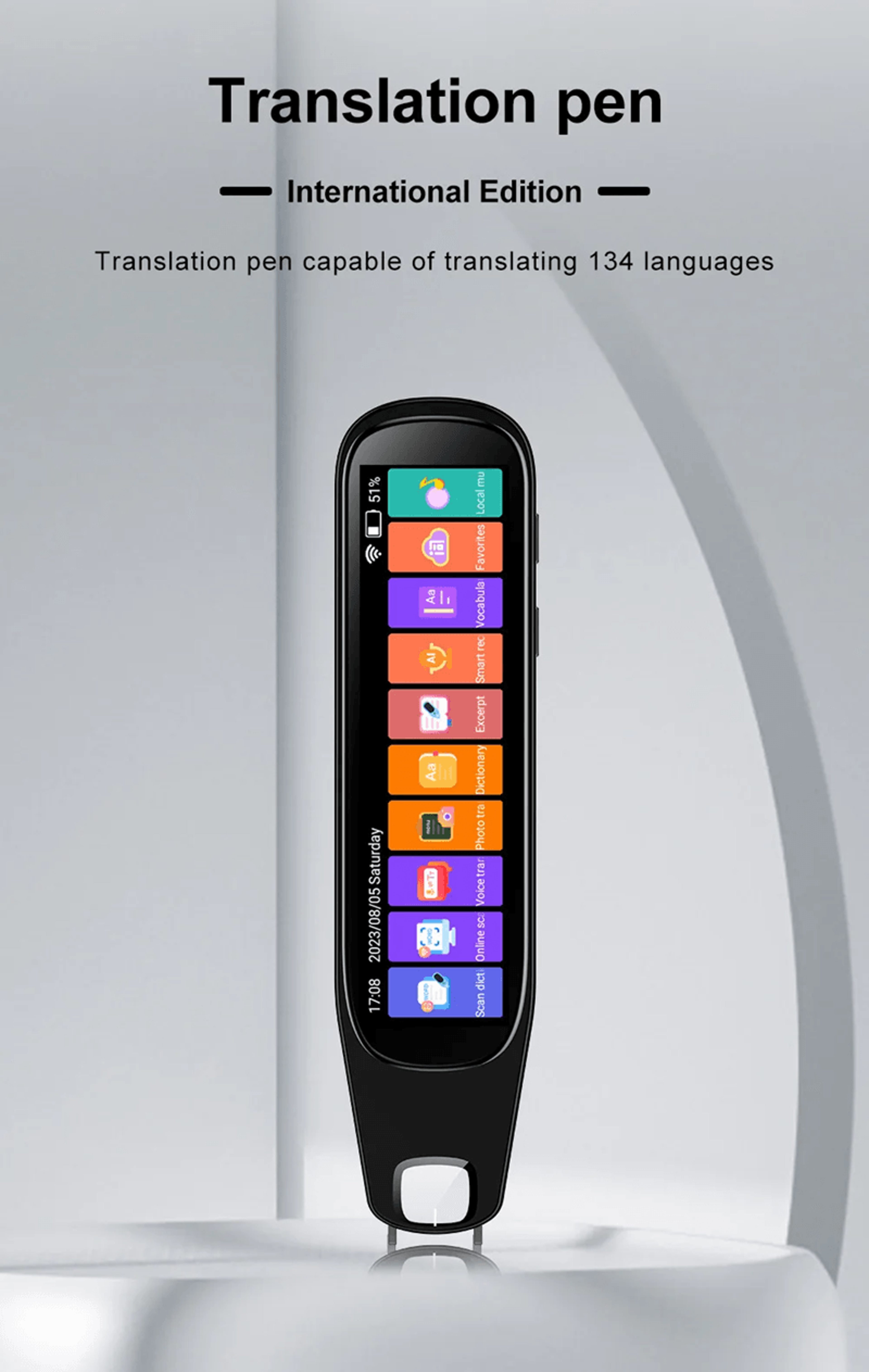 lingoscan smart voice translation pen