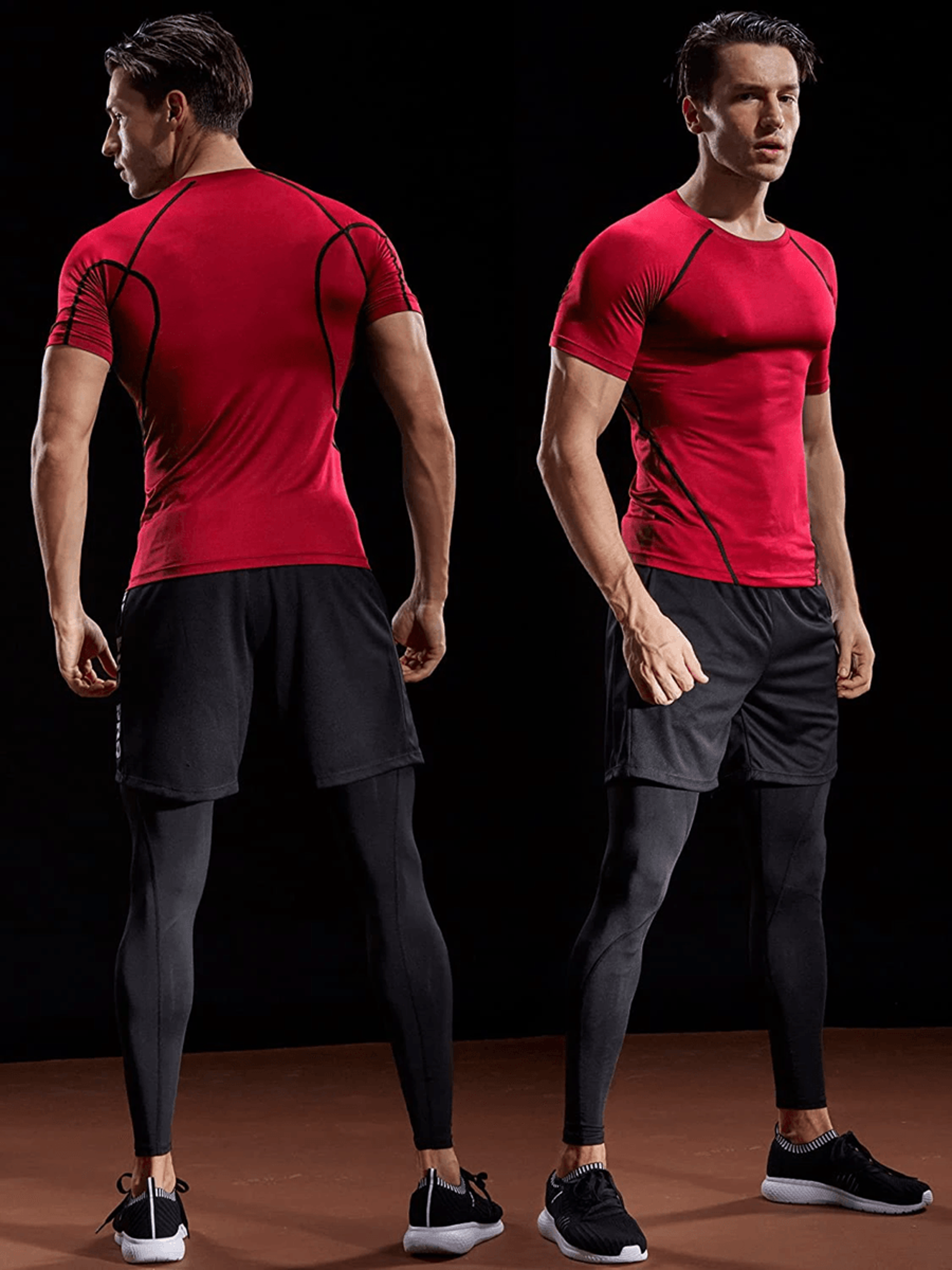 flexcore mens compression training shirt