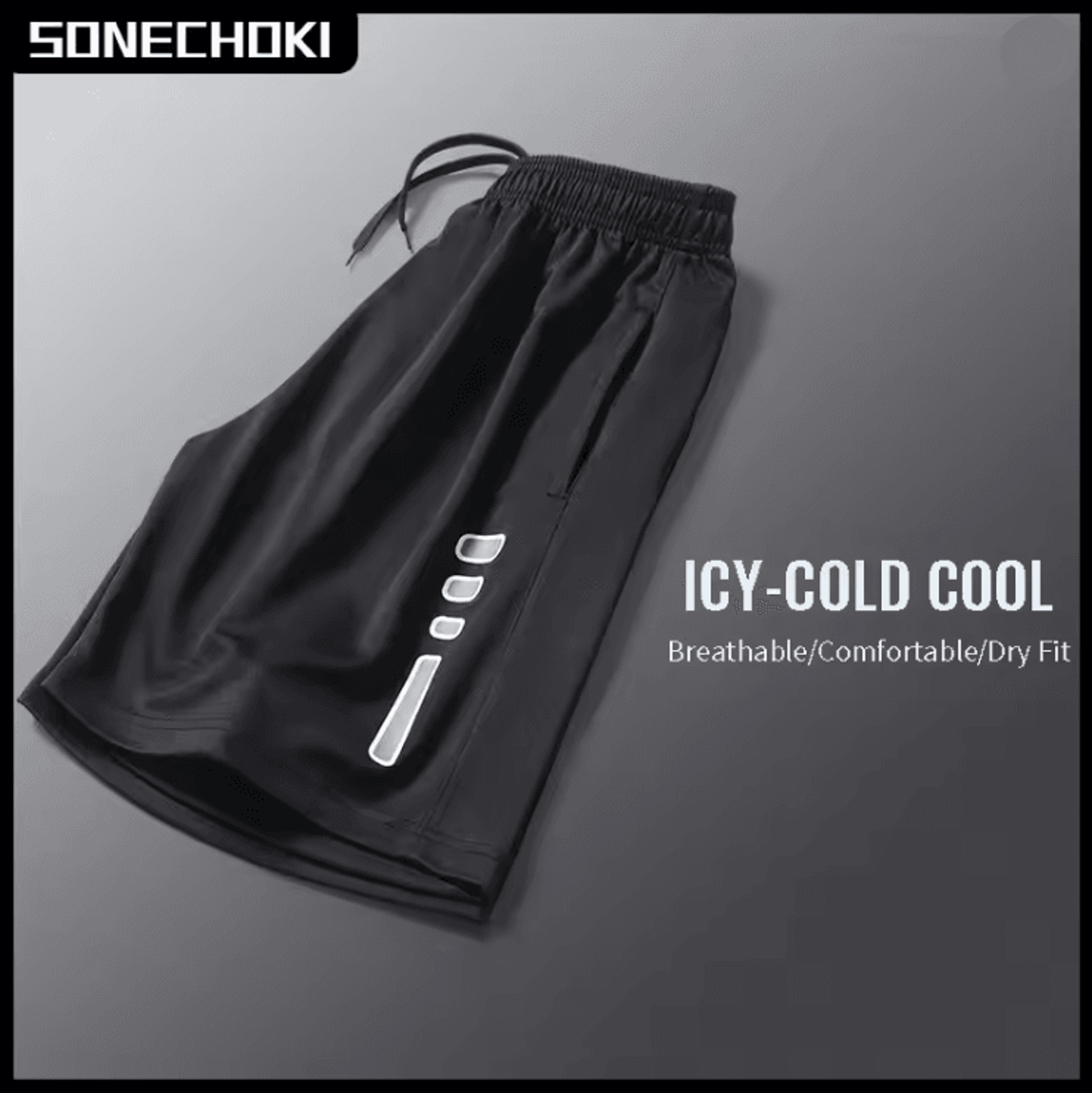 sonechoki mens performance training shorts