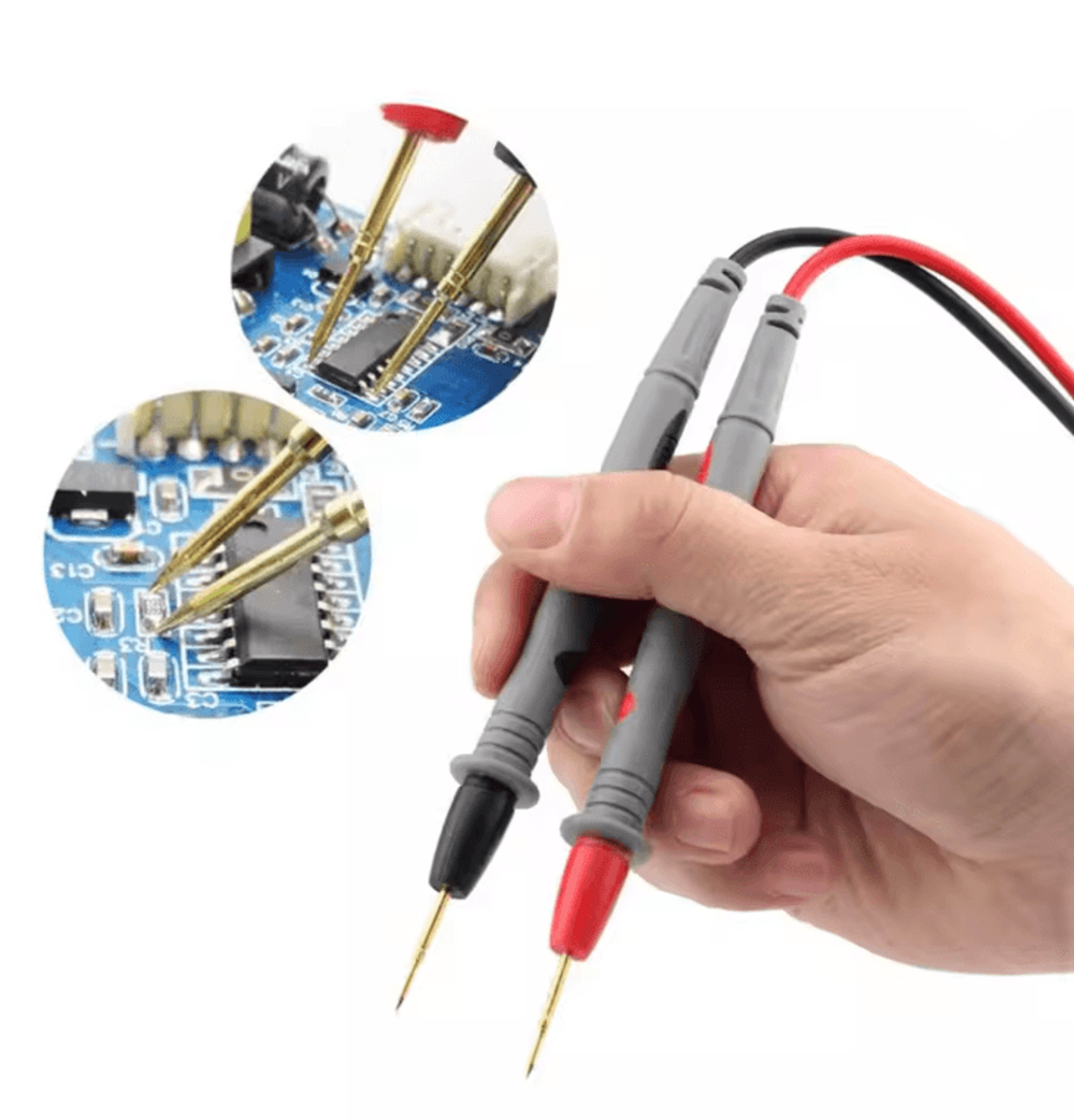 provolt 1000v gold-tip multimeter test leads
