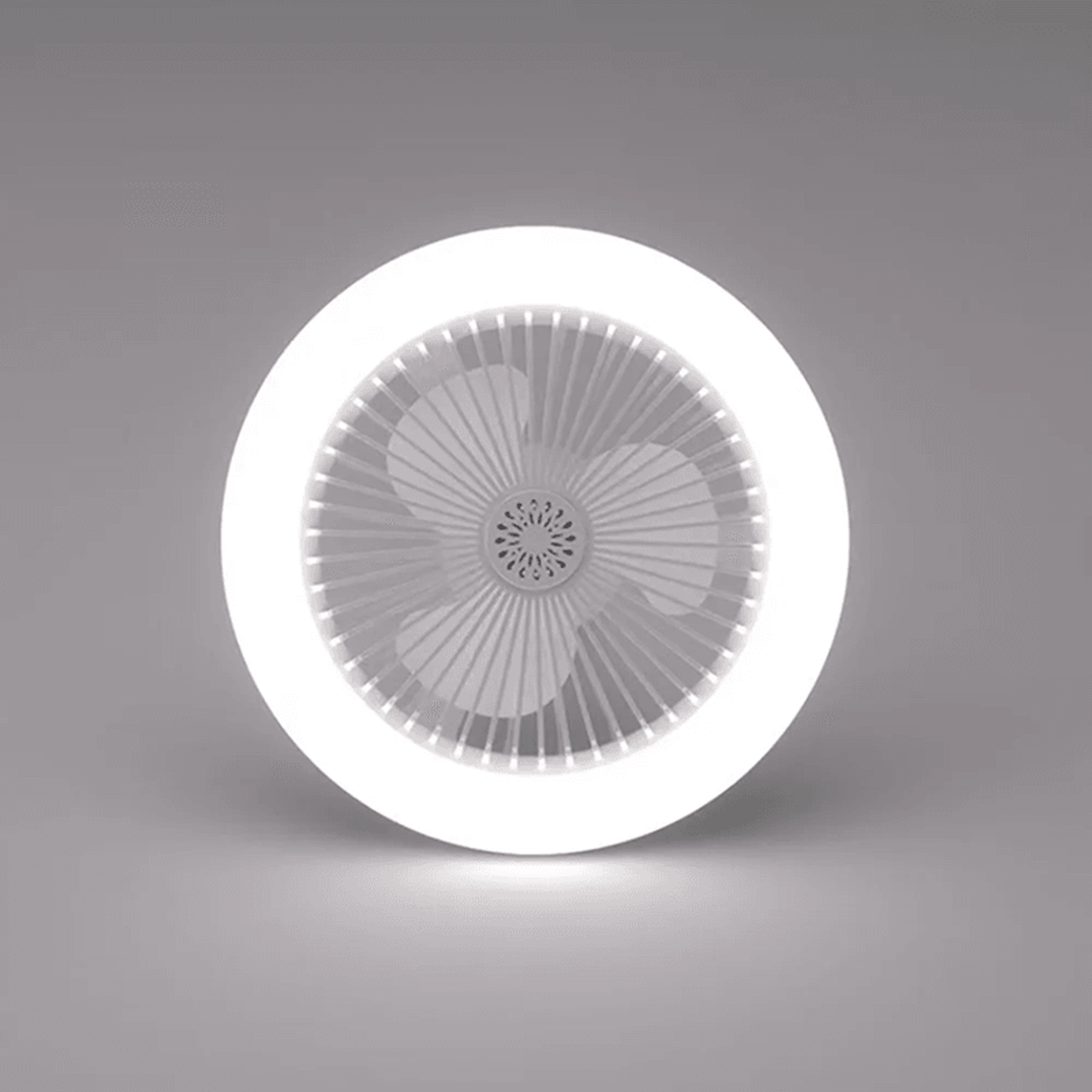 miflame 3-in-1 rotatable ceiling fan light with remote control