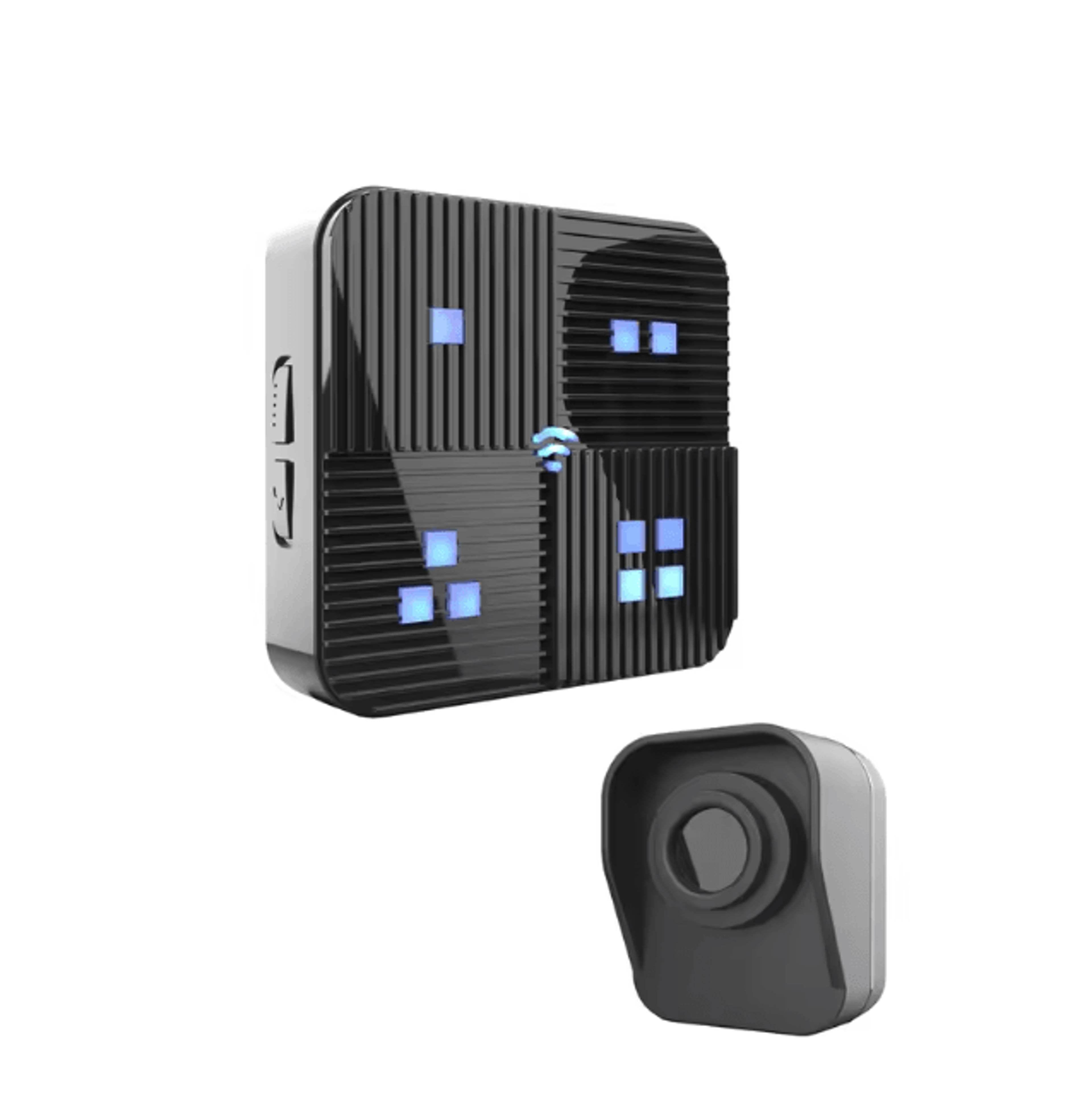 guardpro ip65 waterproof wireless driveway alarm with long-range pir motion sensor