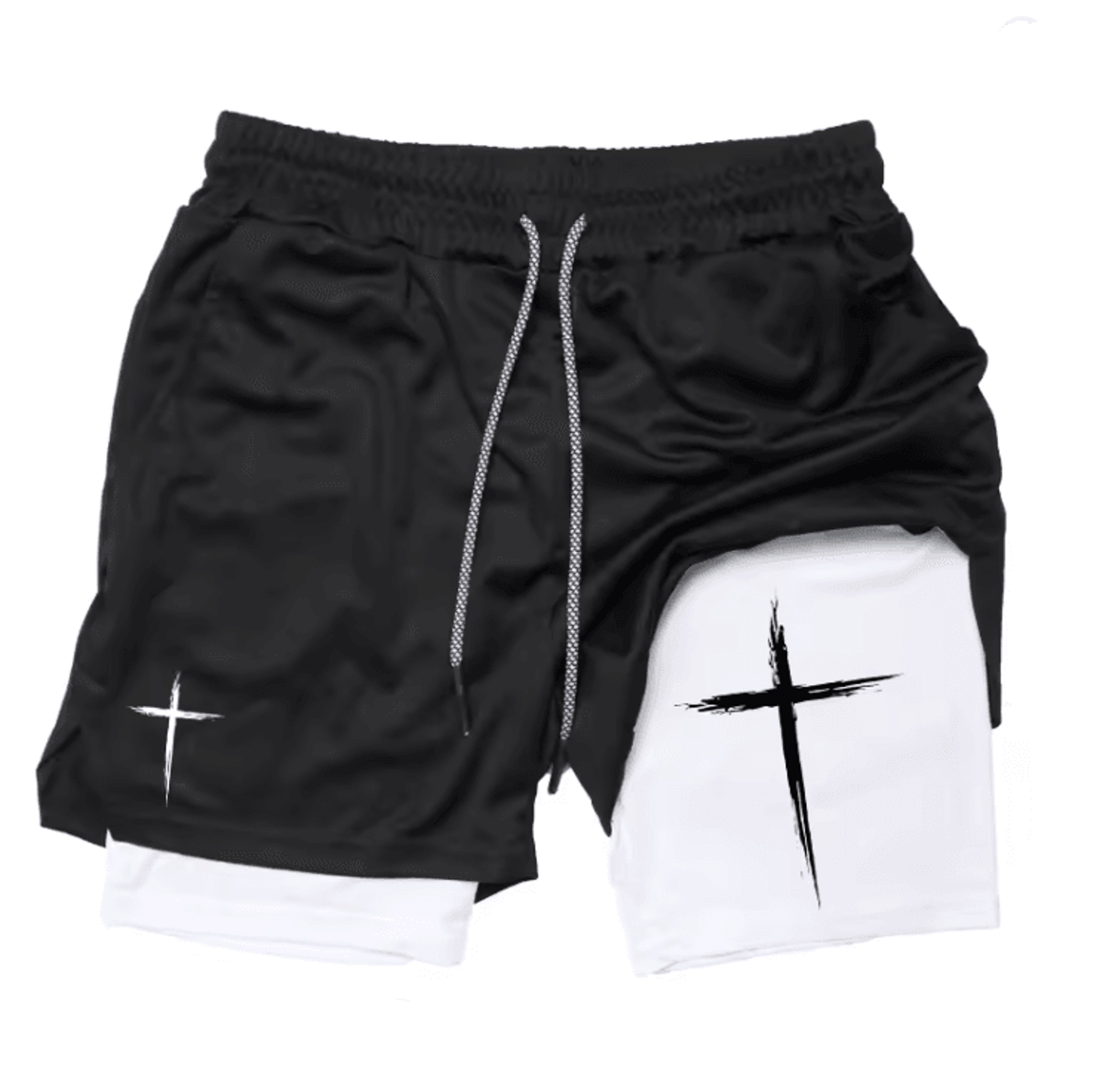 flexcore 2 in 1 mens performance shorts – breathable gym running shorts