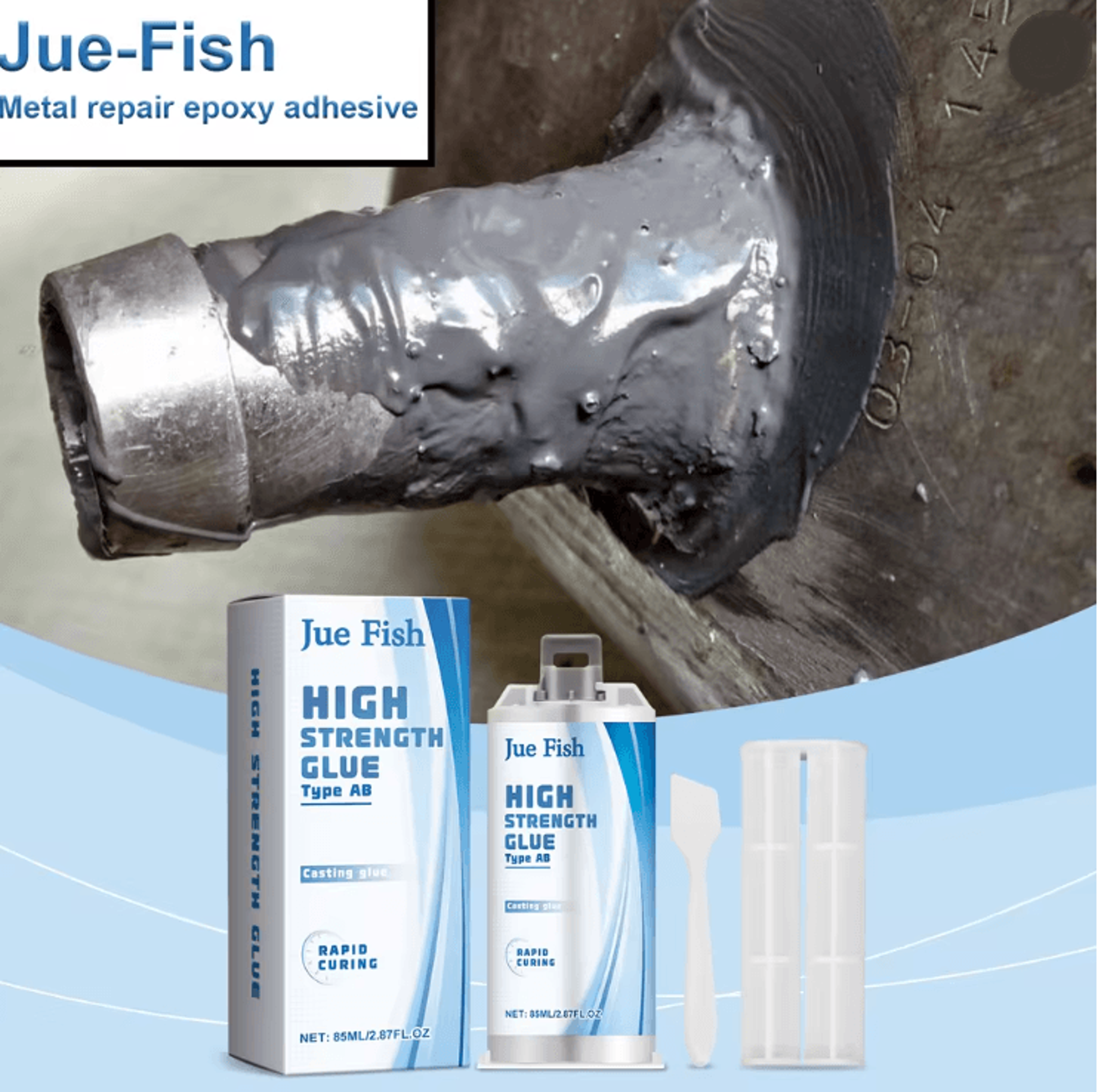 bondmaster high strength metal repair adhesive heat resistant welding sealant ab glue