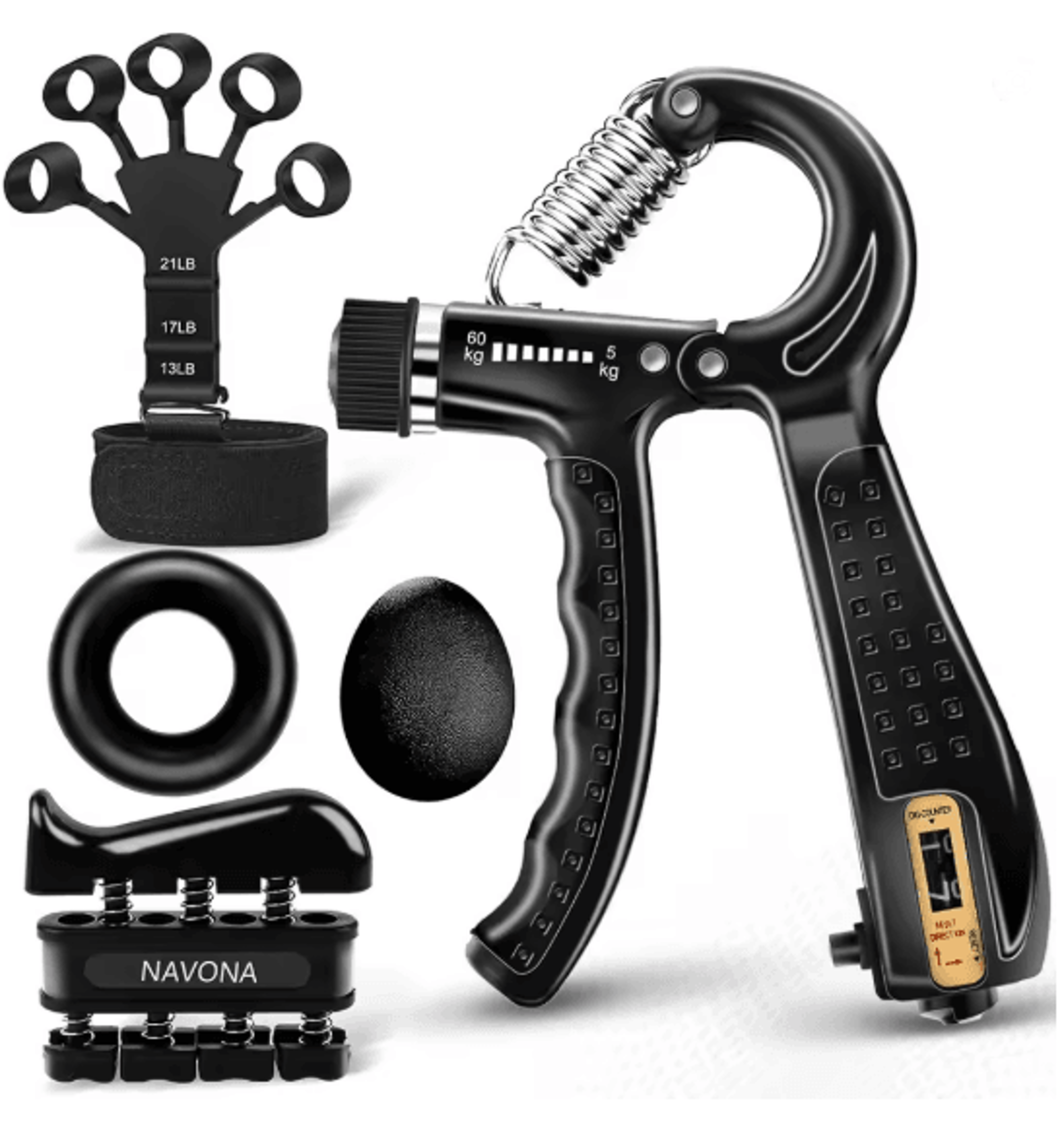 gripforce complete hand and forearm trainer kit