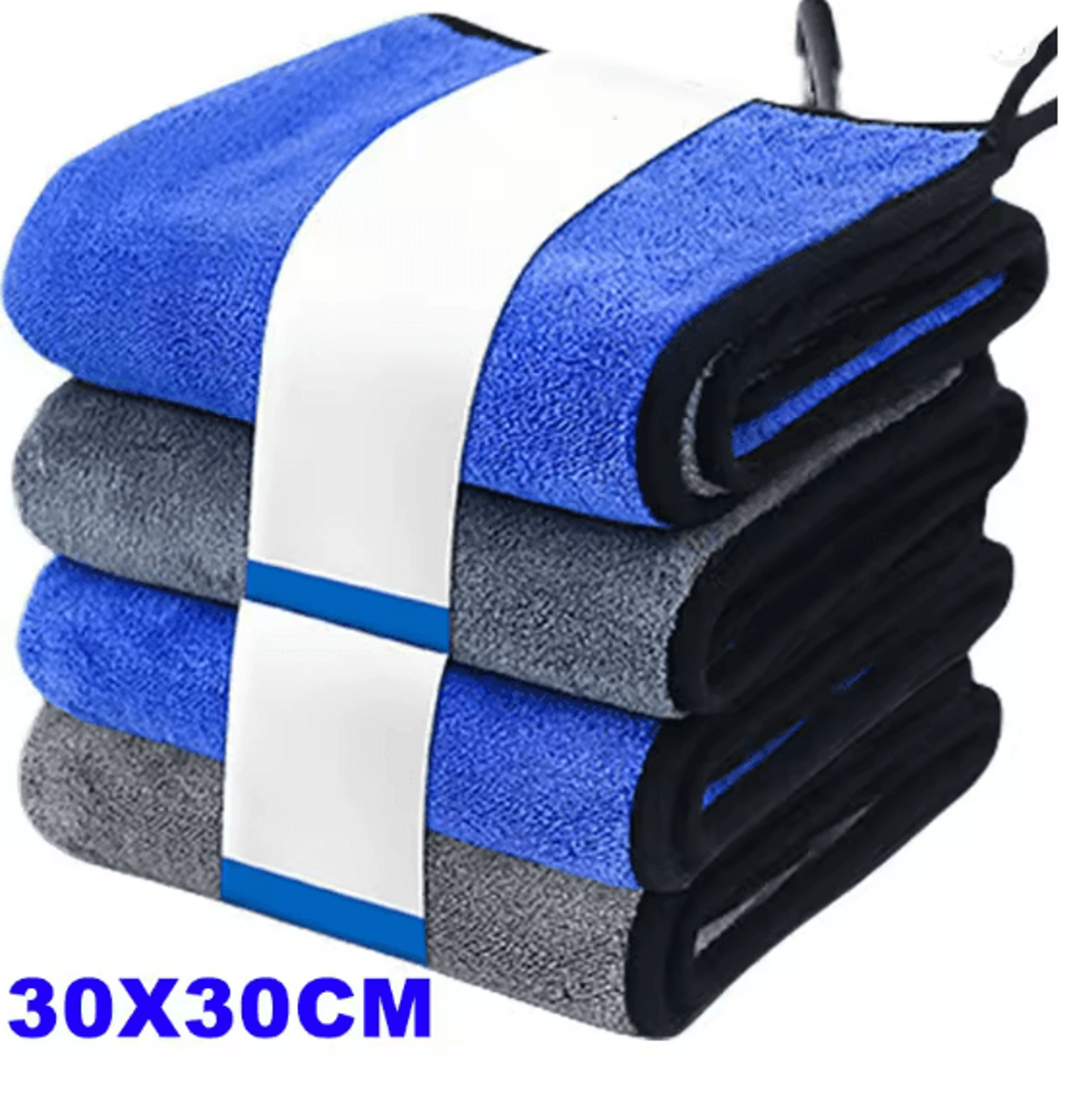 aquaguard microfiber car drying and cleaning towel set
