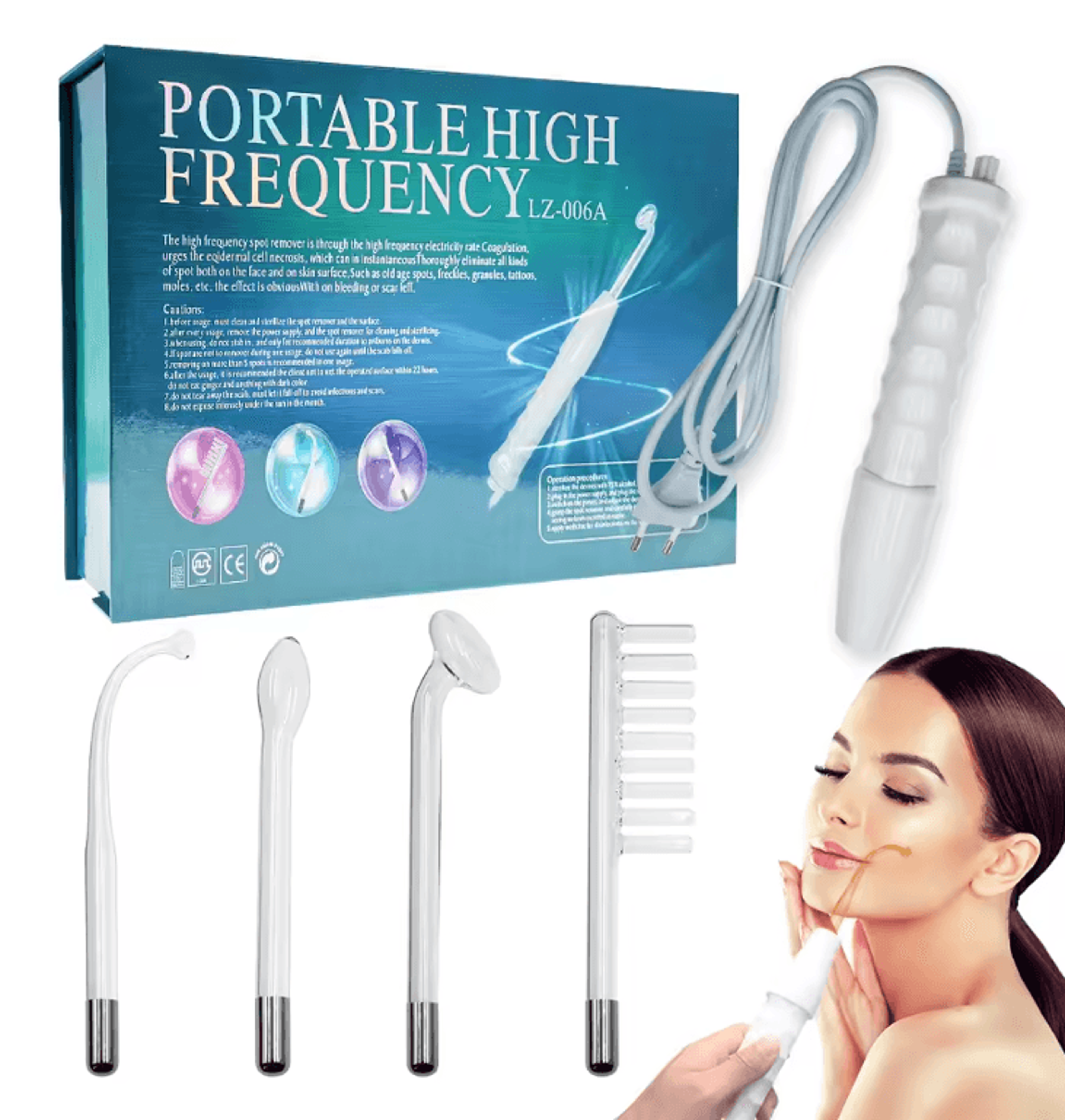 clearskin high frequency therapy wand