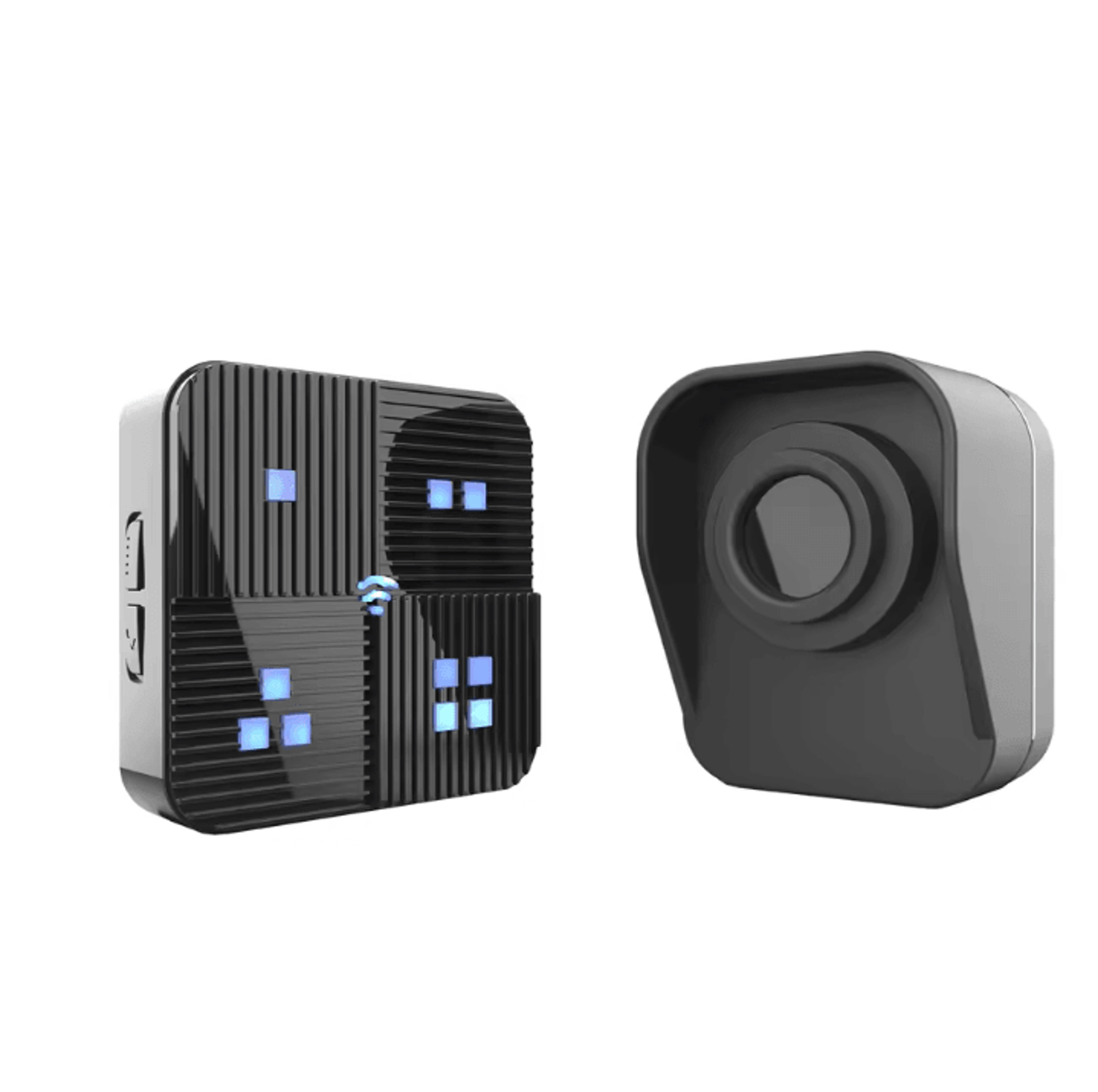 guardsense wireless driveway alarm with pir motion sensor and long range detection