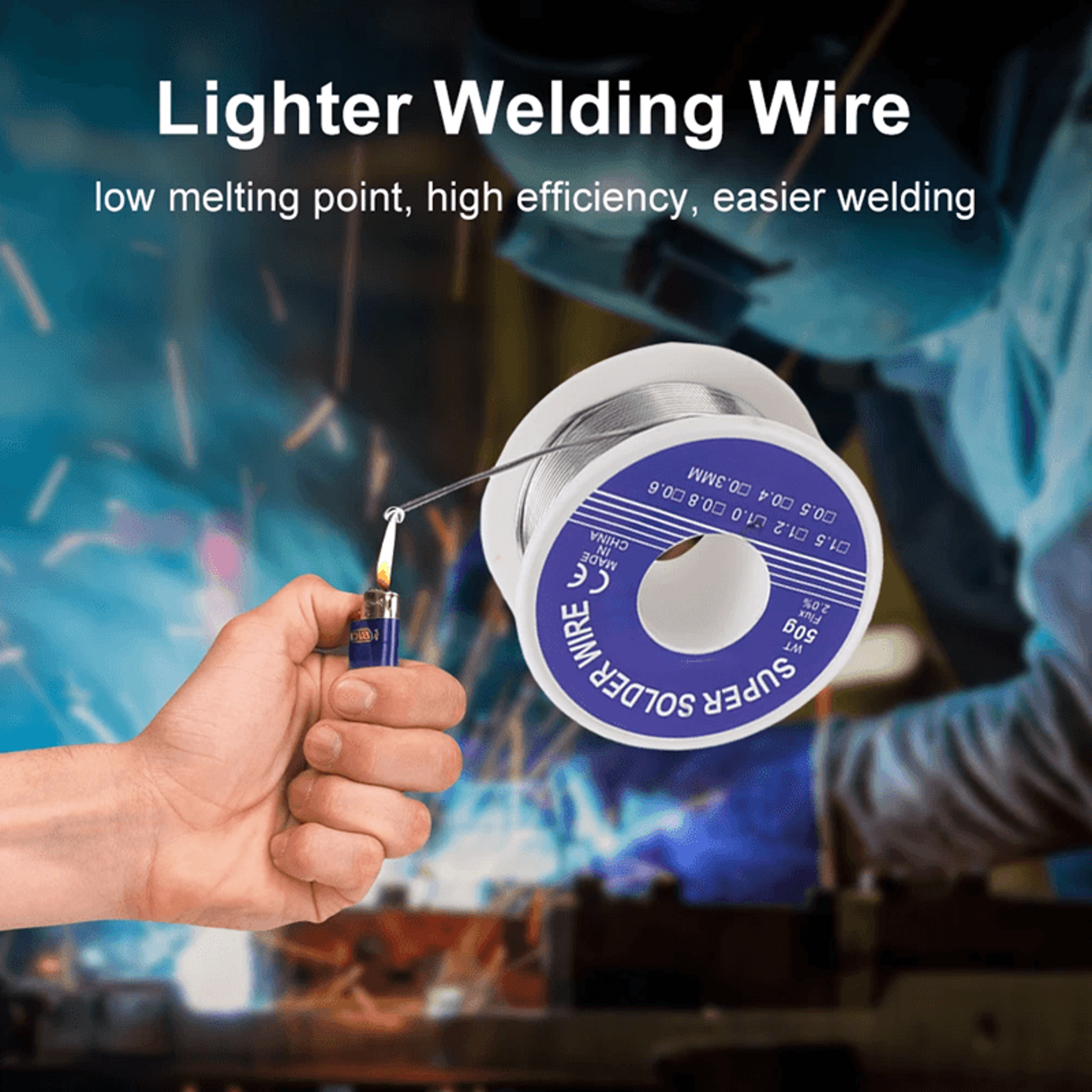 quickbond low melt soldering wire for stainless steel and copper repair