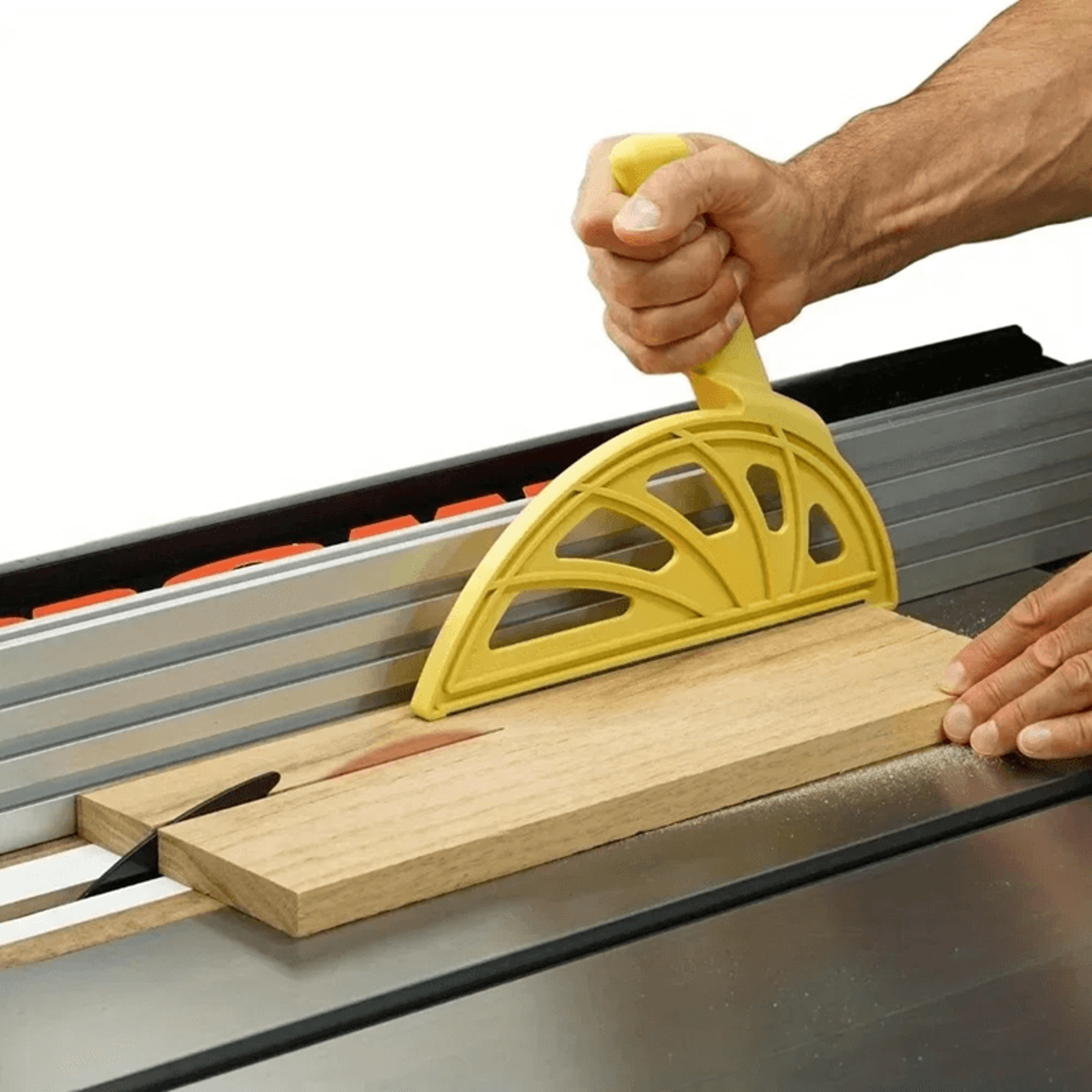 suregrip offset push block for table saws and router tables