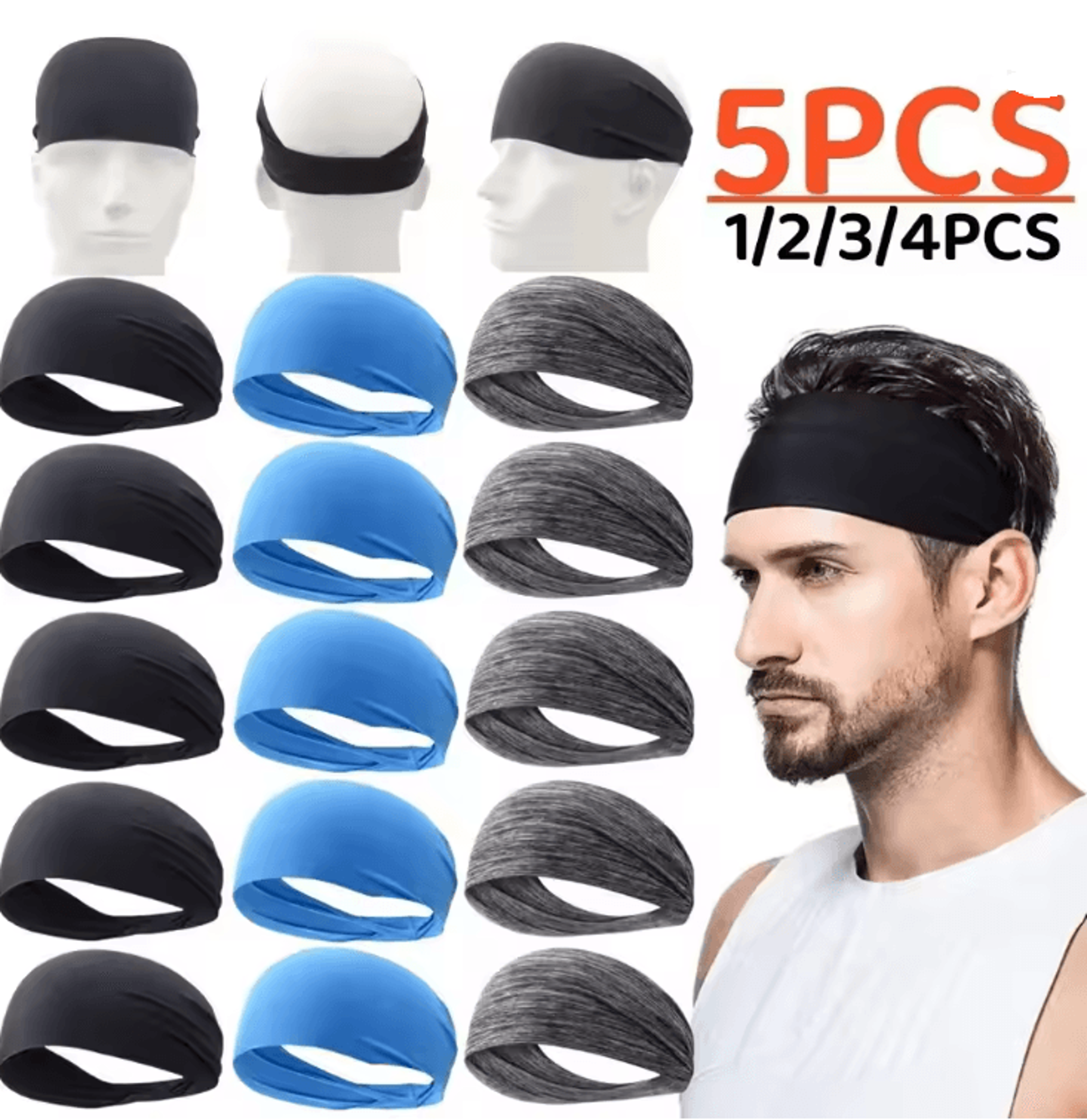 activedry elastic sports headband