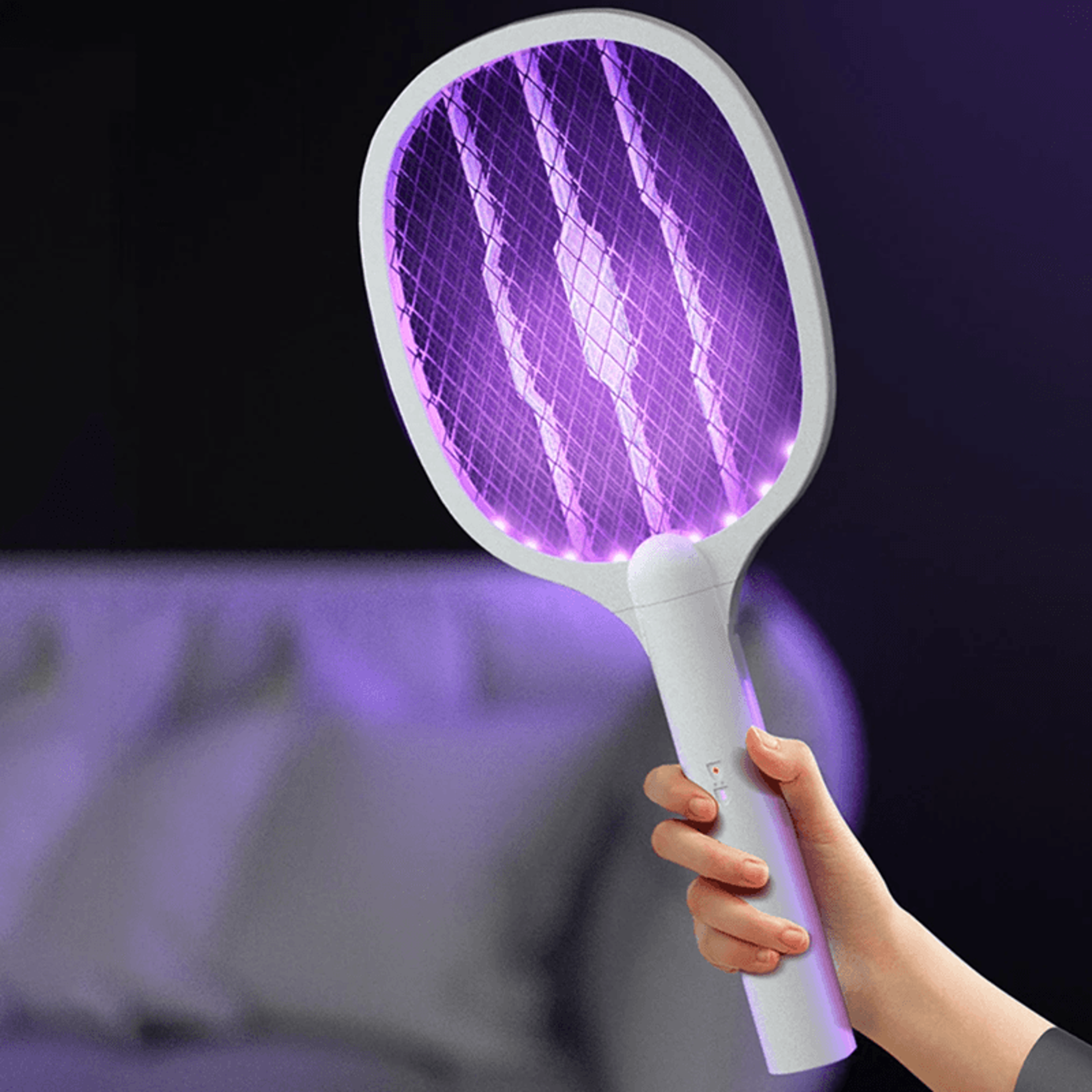VoltGuard 2 in 1 Electric Fly Swatter and Mosquito Killer Lamp