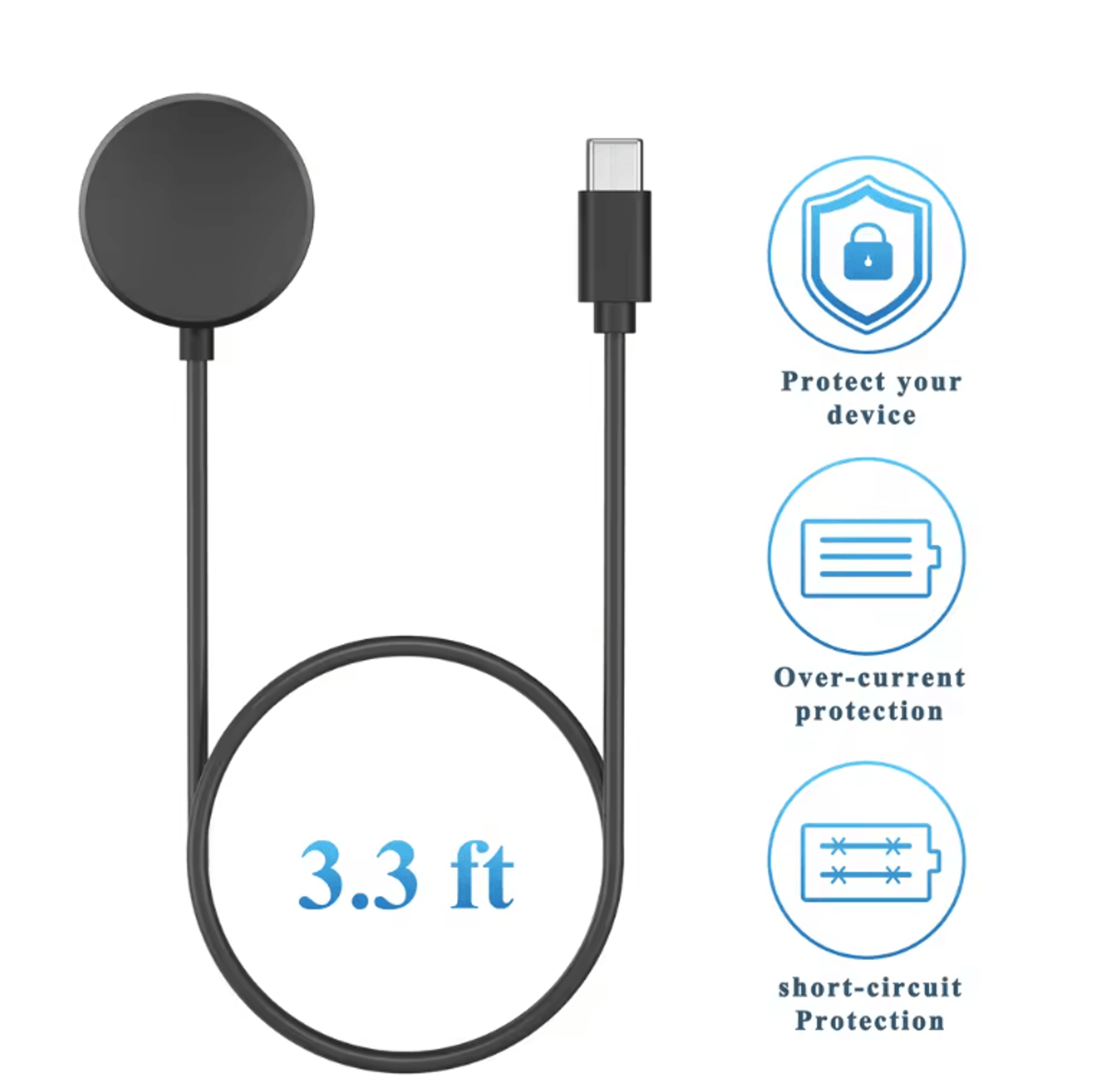 magnetic dock charger for samsung galaxy watch series