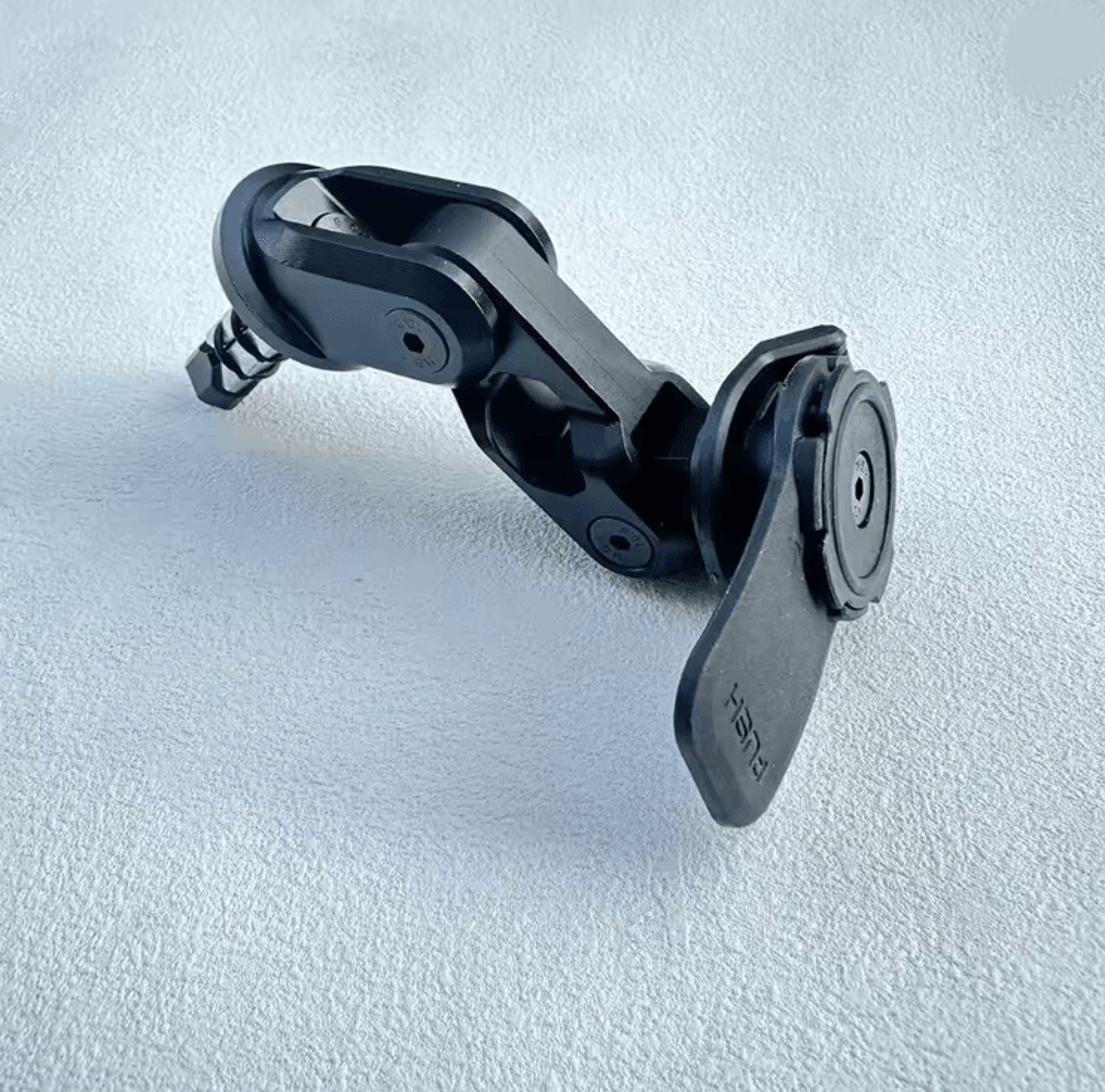 ridermount pro fork stem phone holder for motorcycles