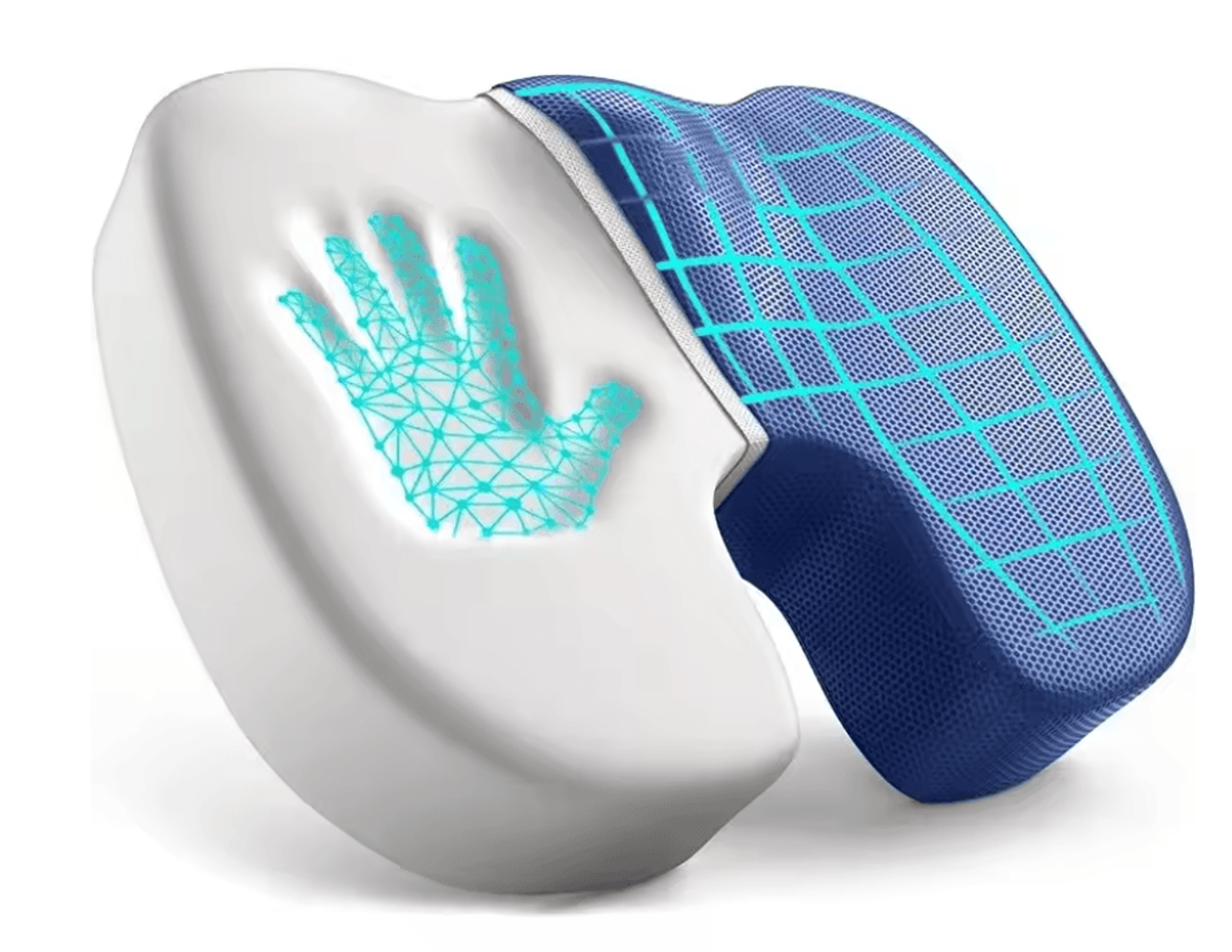 ergorelief memory foam office and seat cushion
