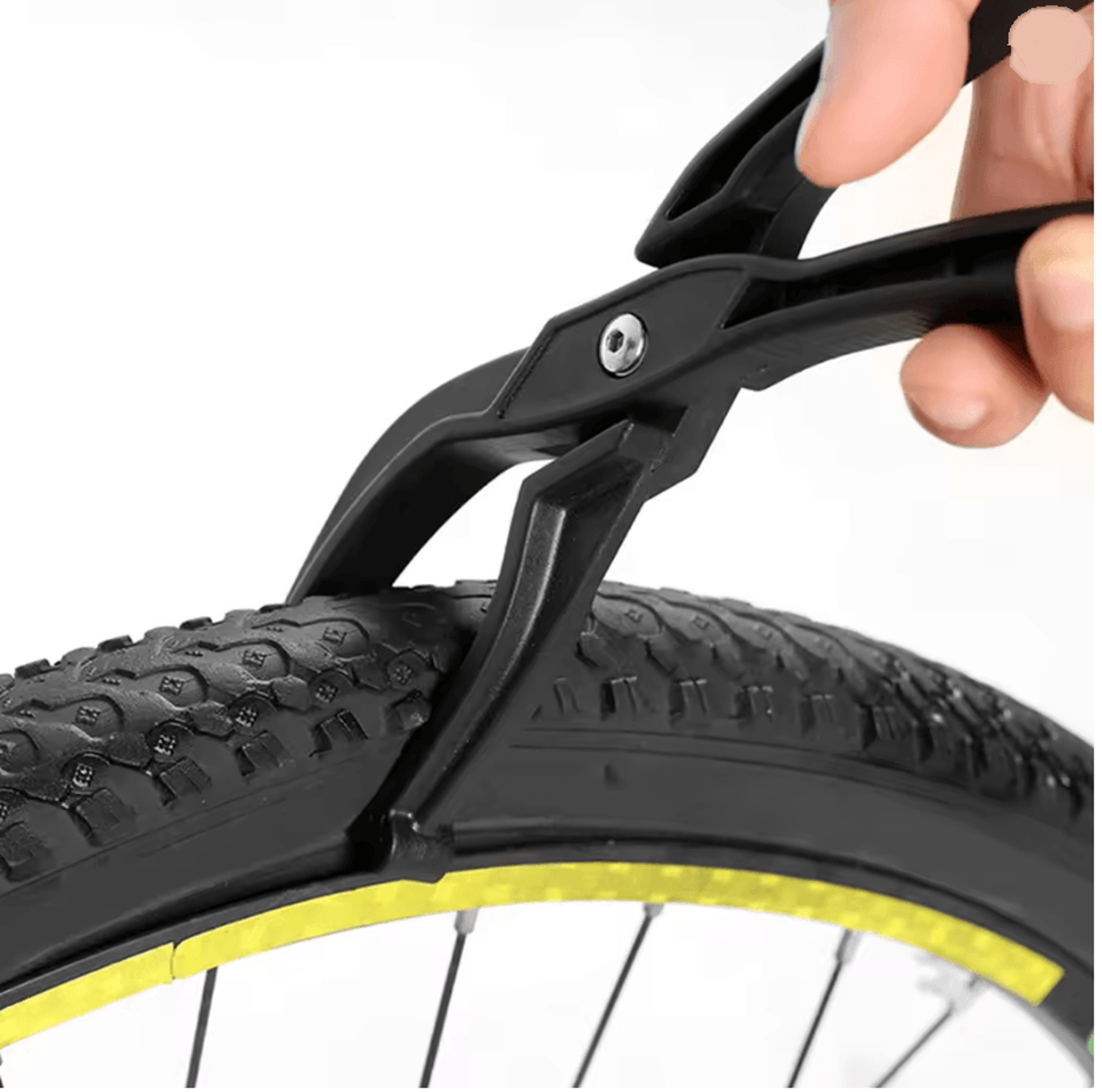 quickgrip bicycle tire lever and pliers tool set for easy tire removal and repair