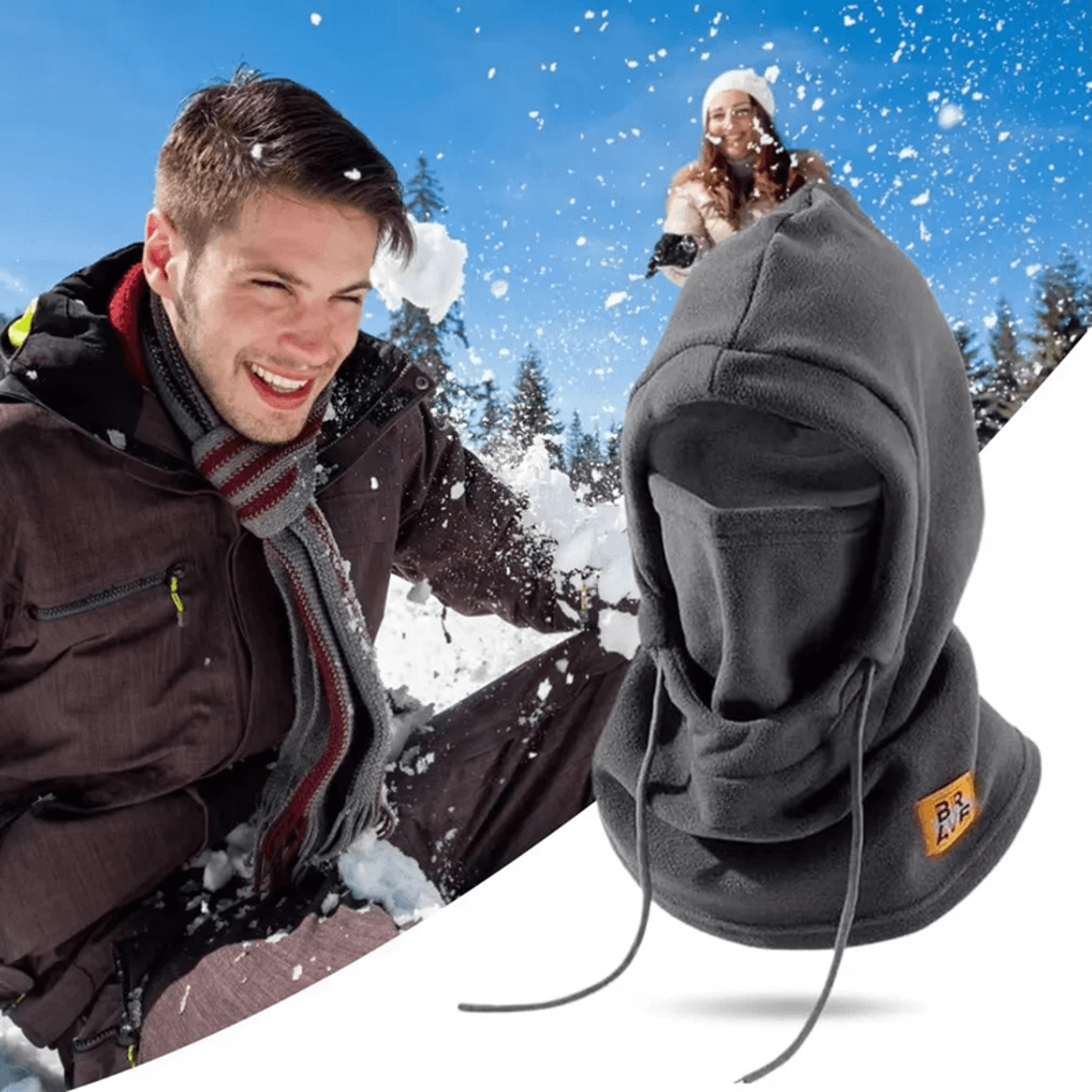 arcticguard 3 in 1 winter warm hat mask and neck warmer