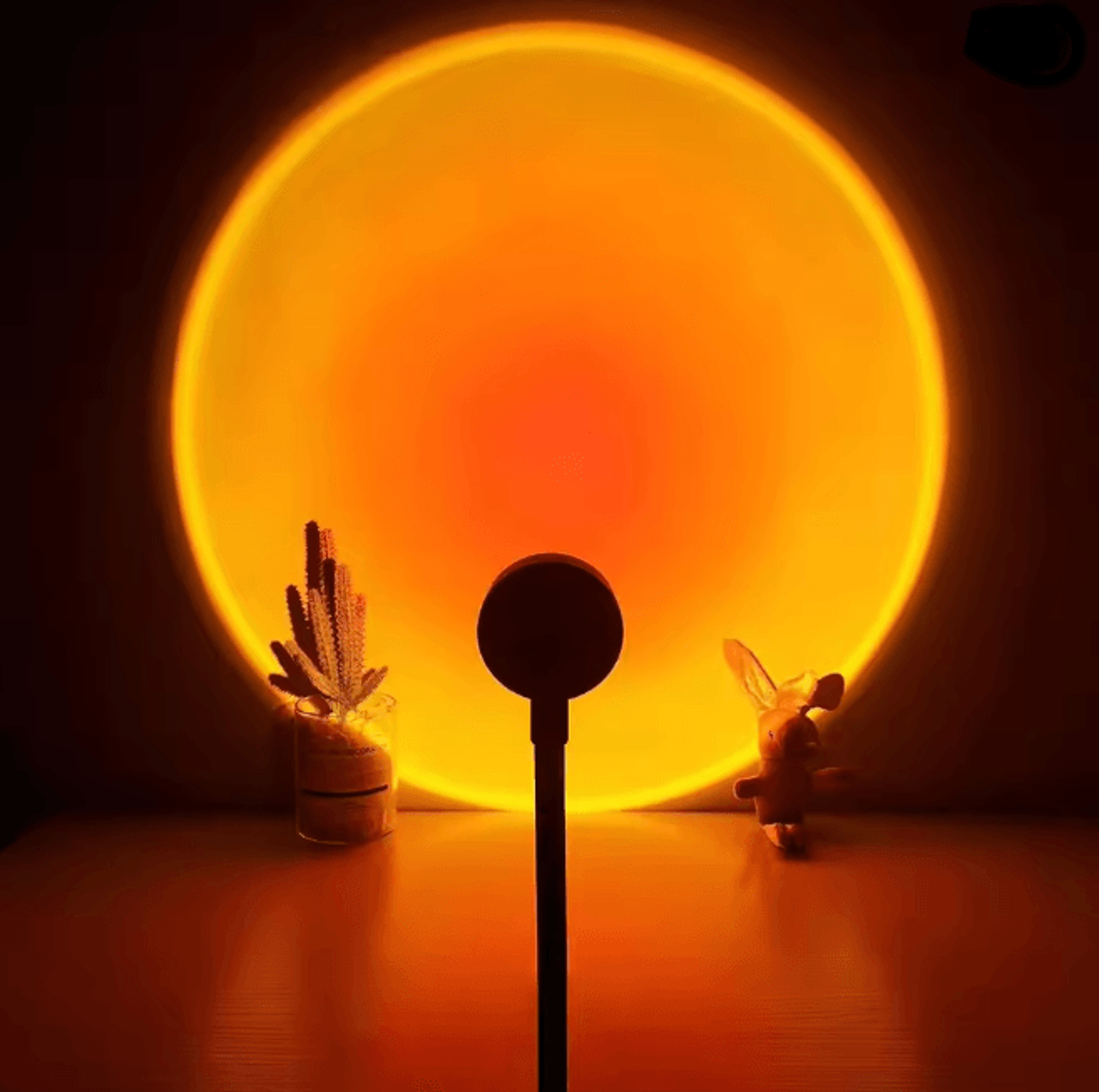 sunglow usb sunset projection lamp