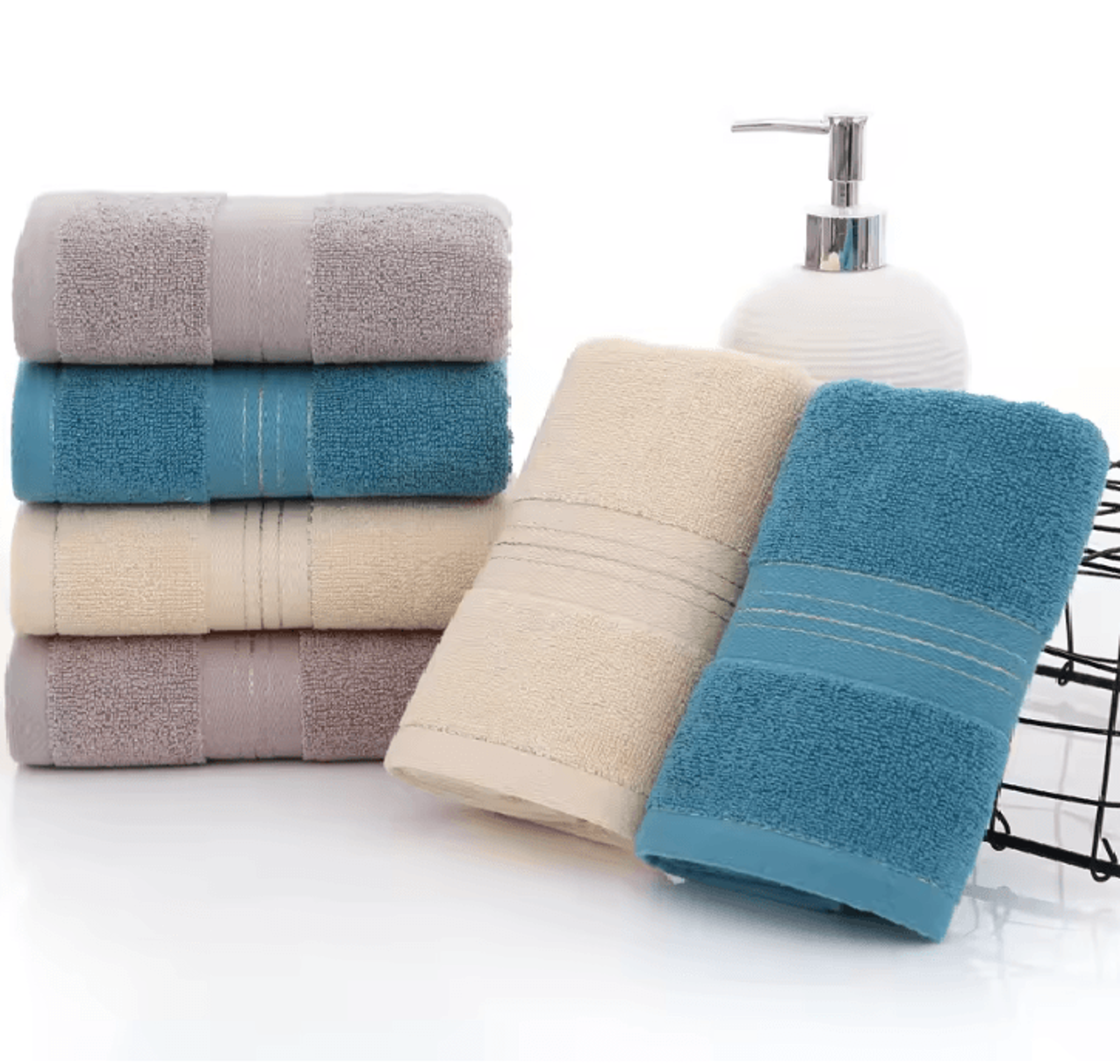 purecomfort thickened cotton bath towel for adults and kids