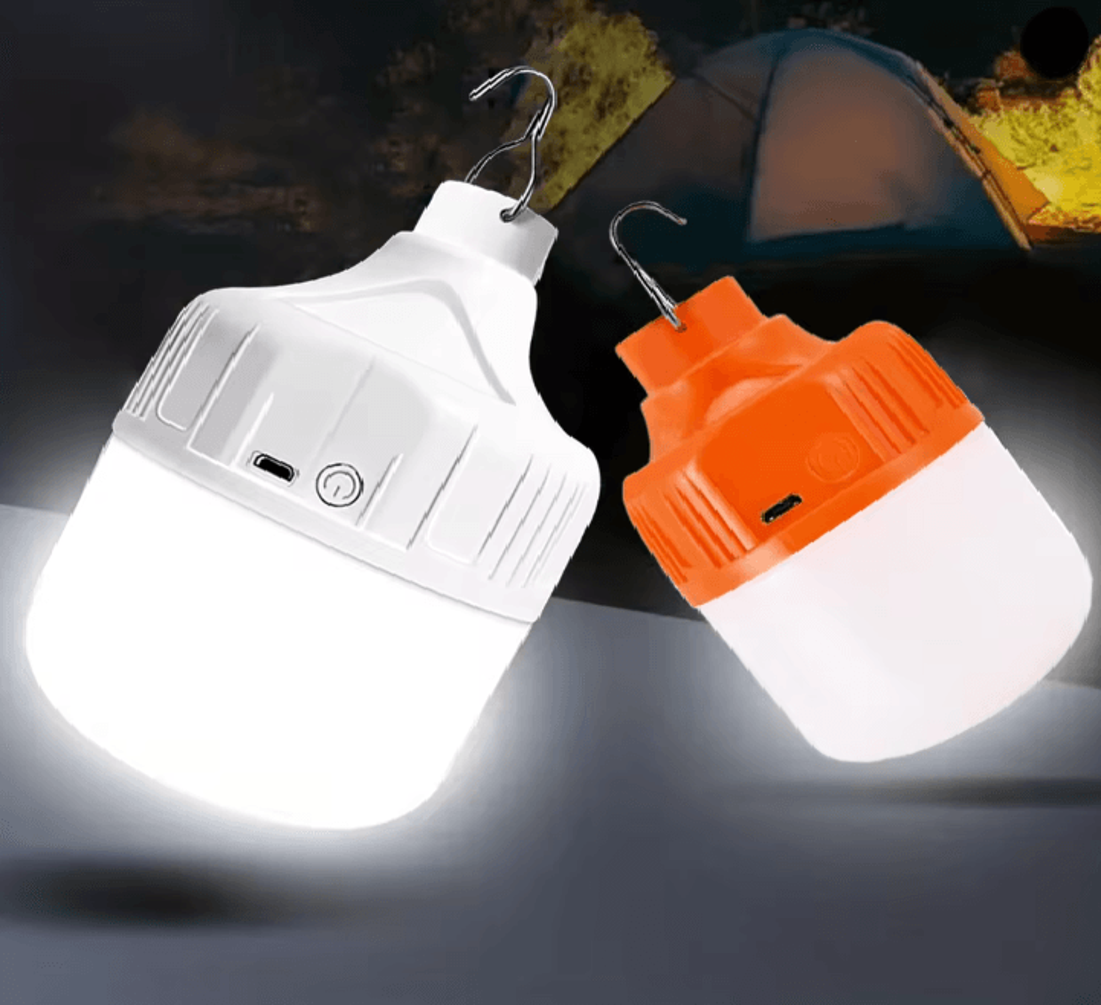 lumicamp portable usb rechargeable led pendant light