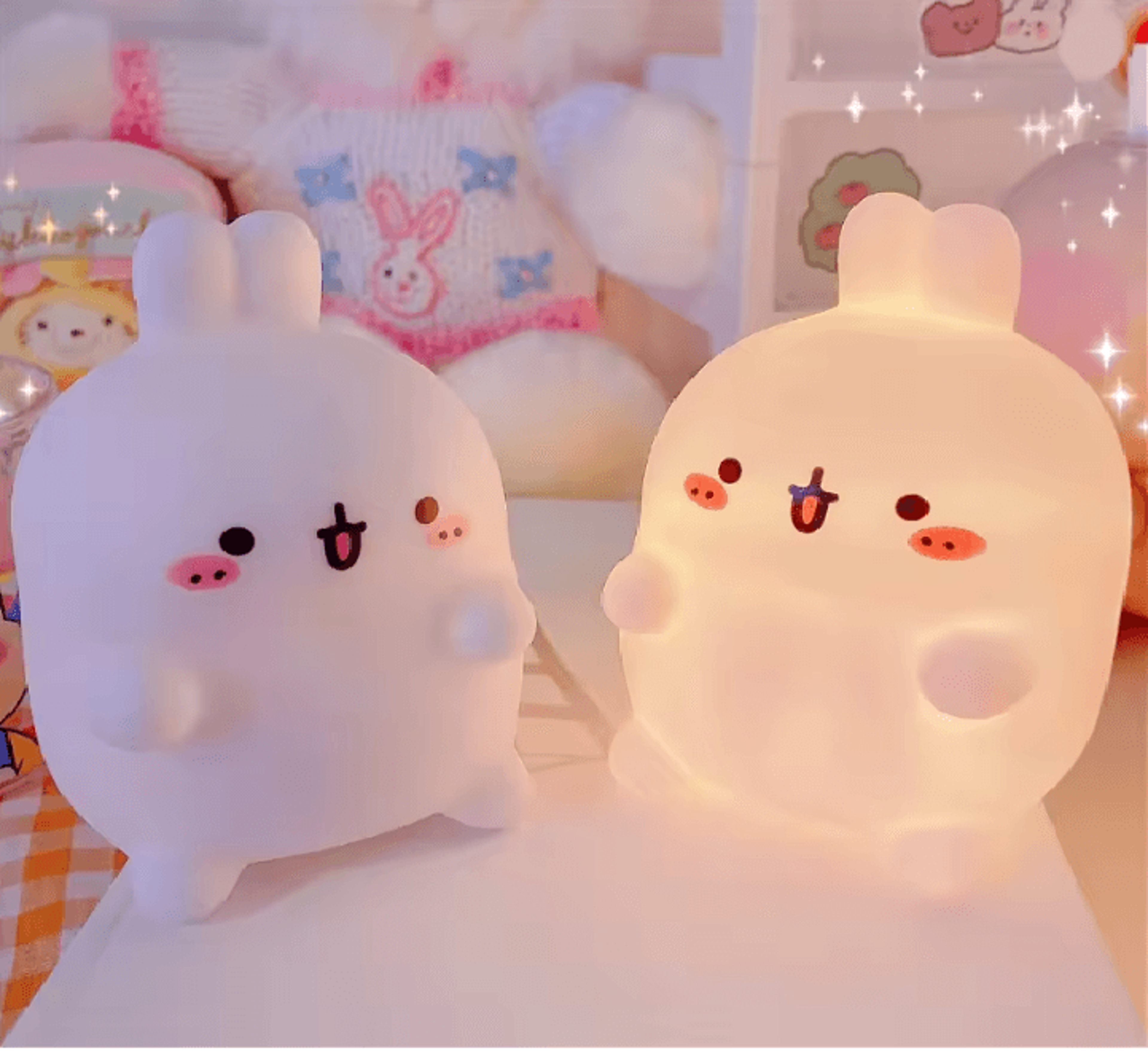 lunabunny led night light for bedroom
