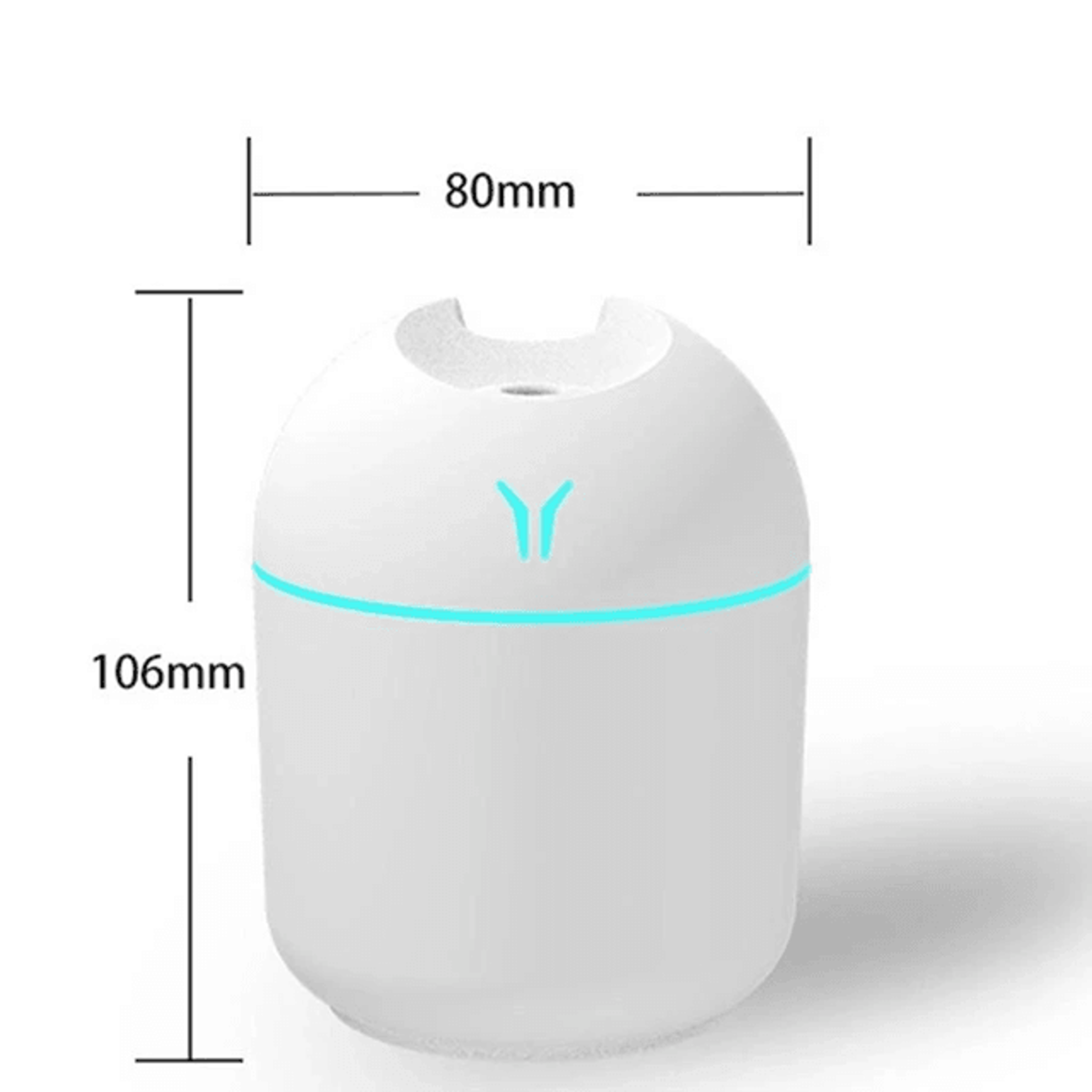 puremist 250 ml usb aroma humidifier & essential oil diffuser