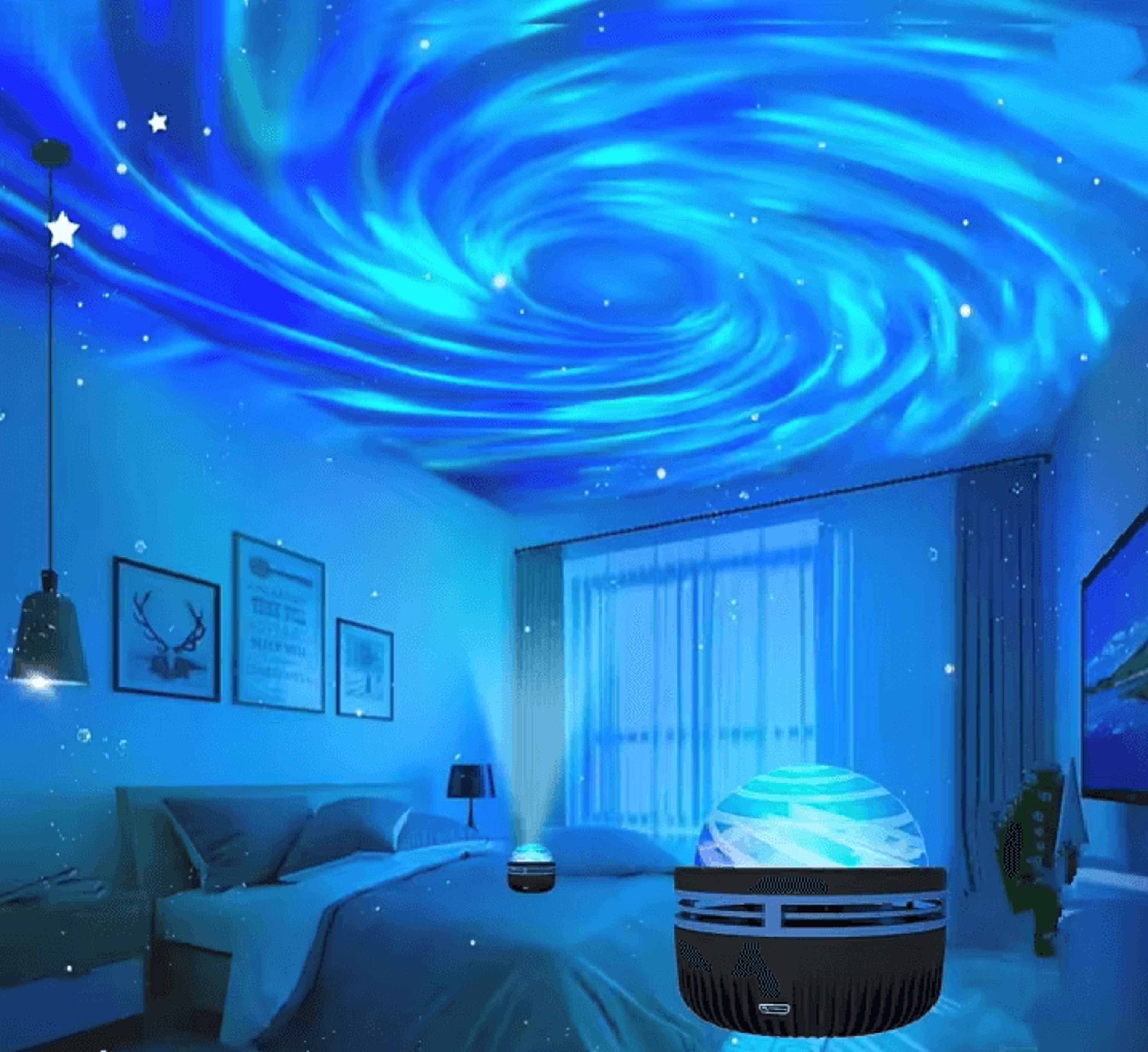 cosmicambient galaxy night projector