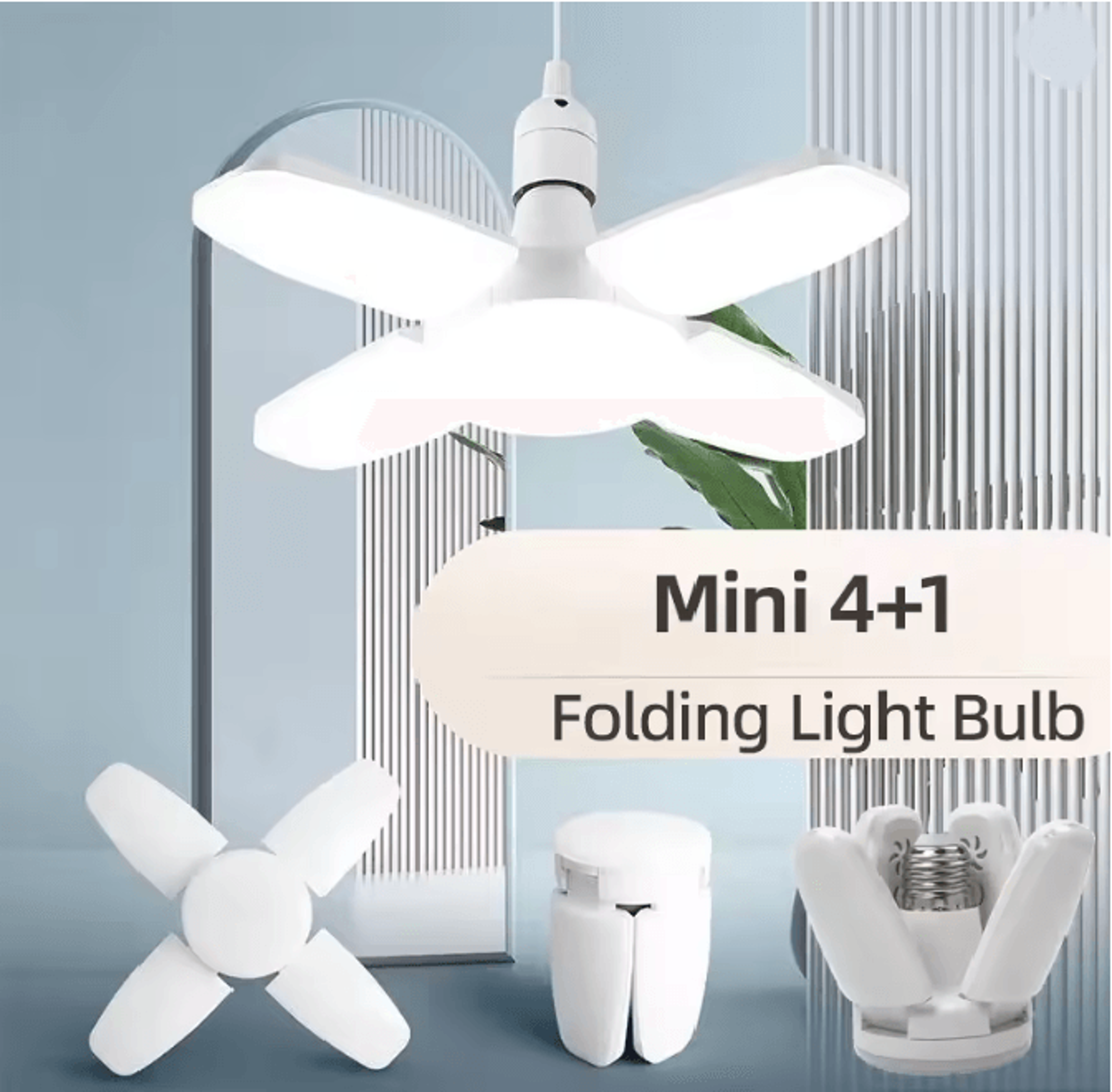 foldable led garage ceiling light bulb