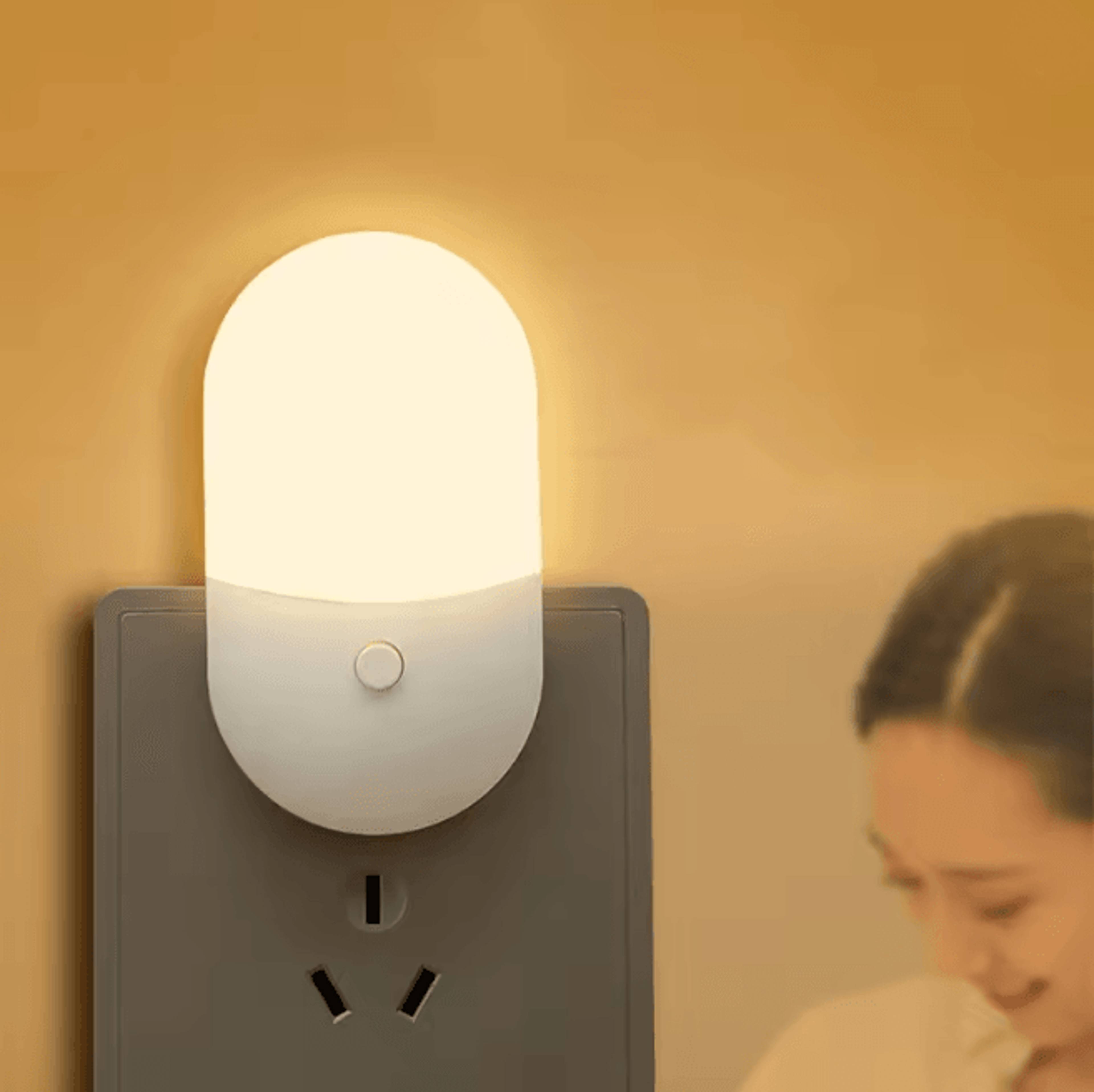 glowlite mini plug in night light