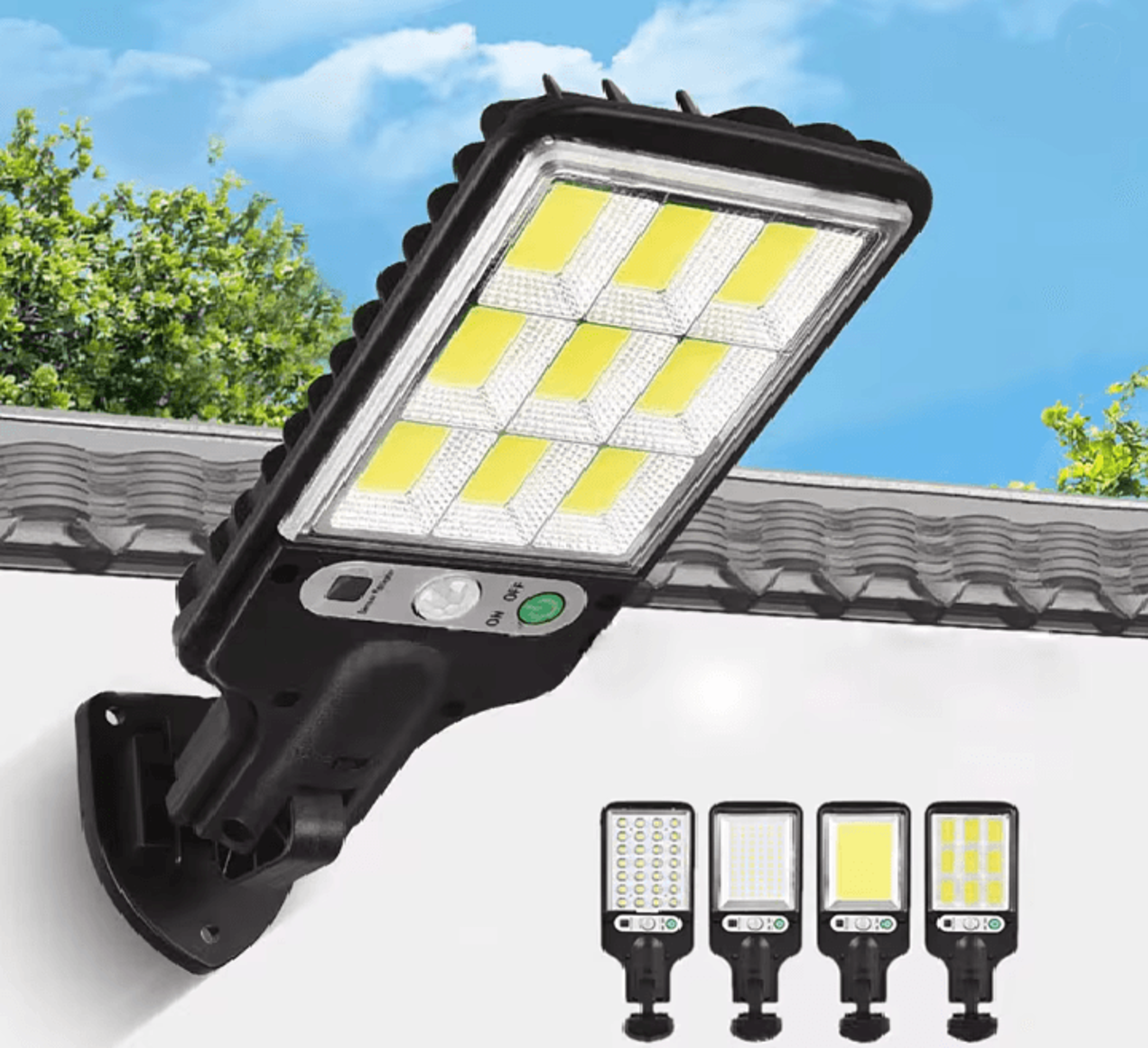 solarguard motion wall light