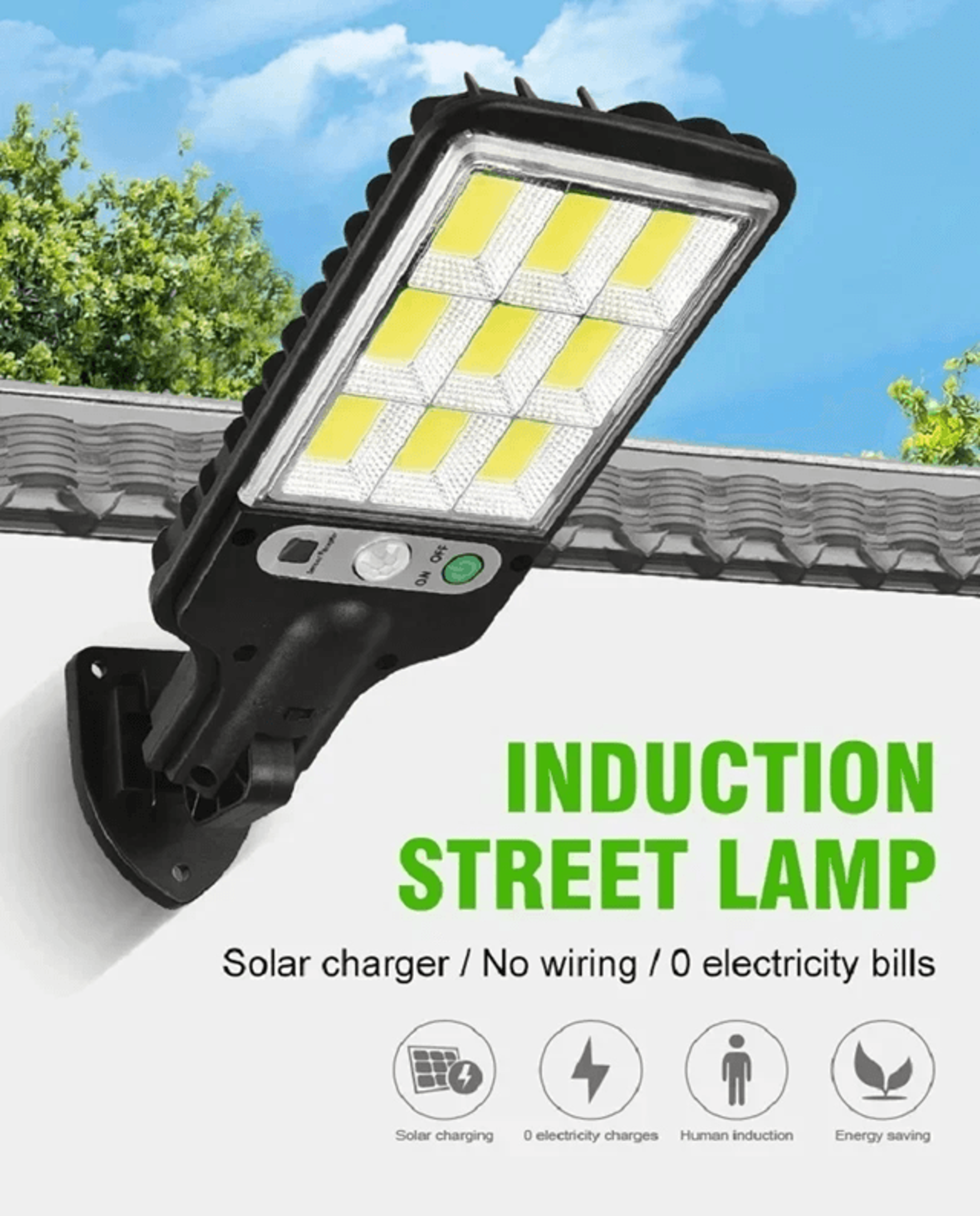 solarglow garden wall light