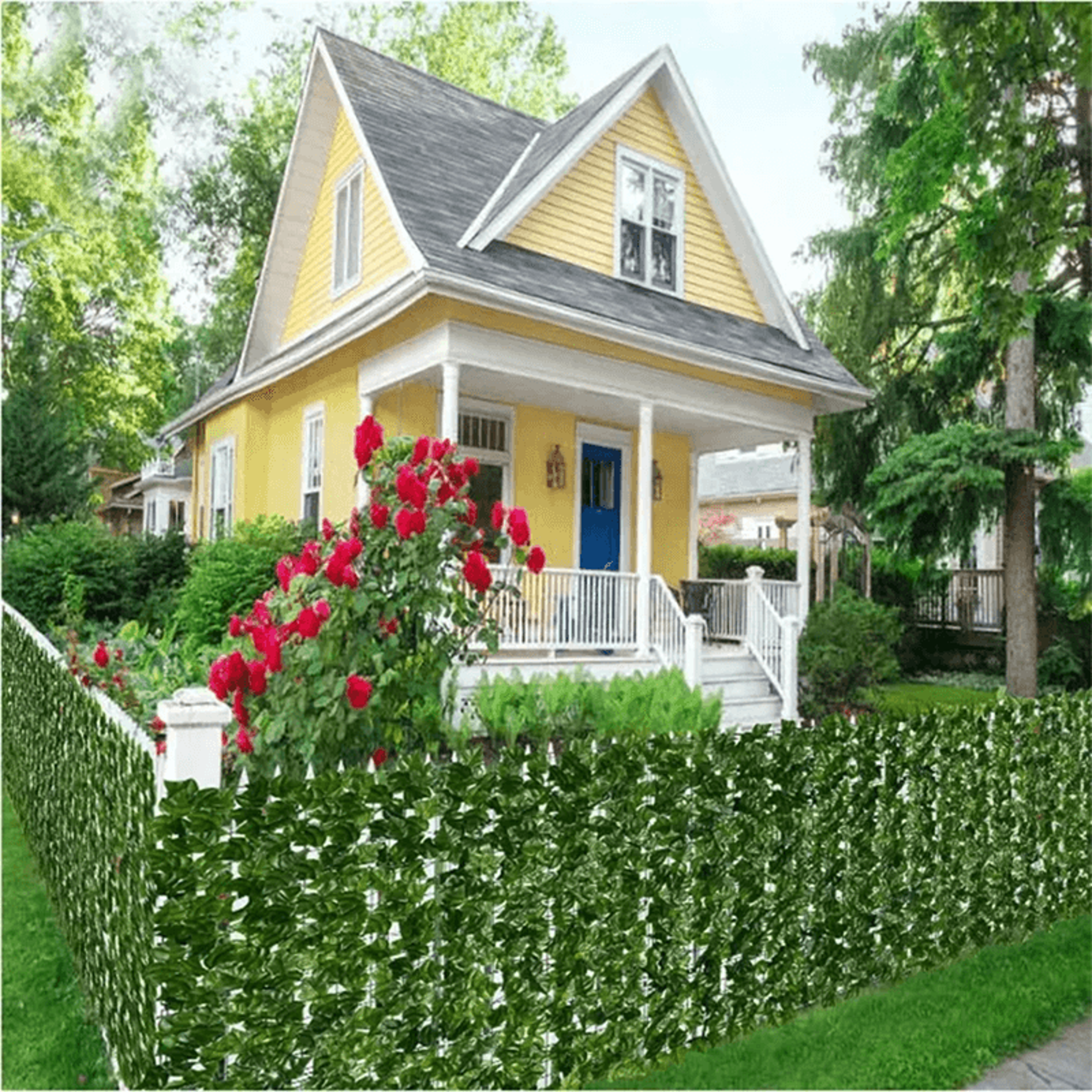 everivy faux privacy fence panel