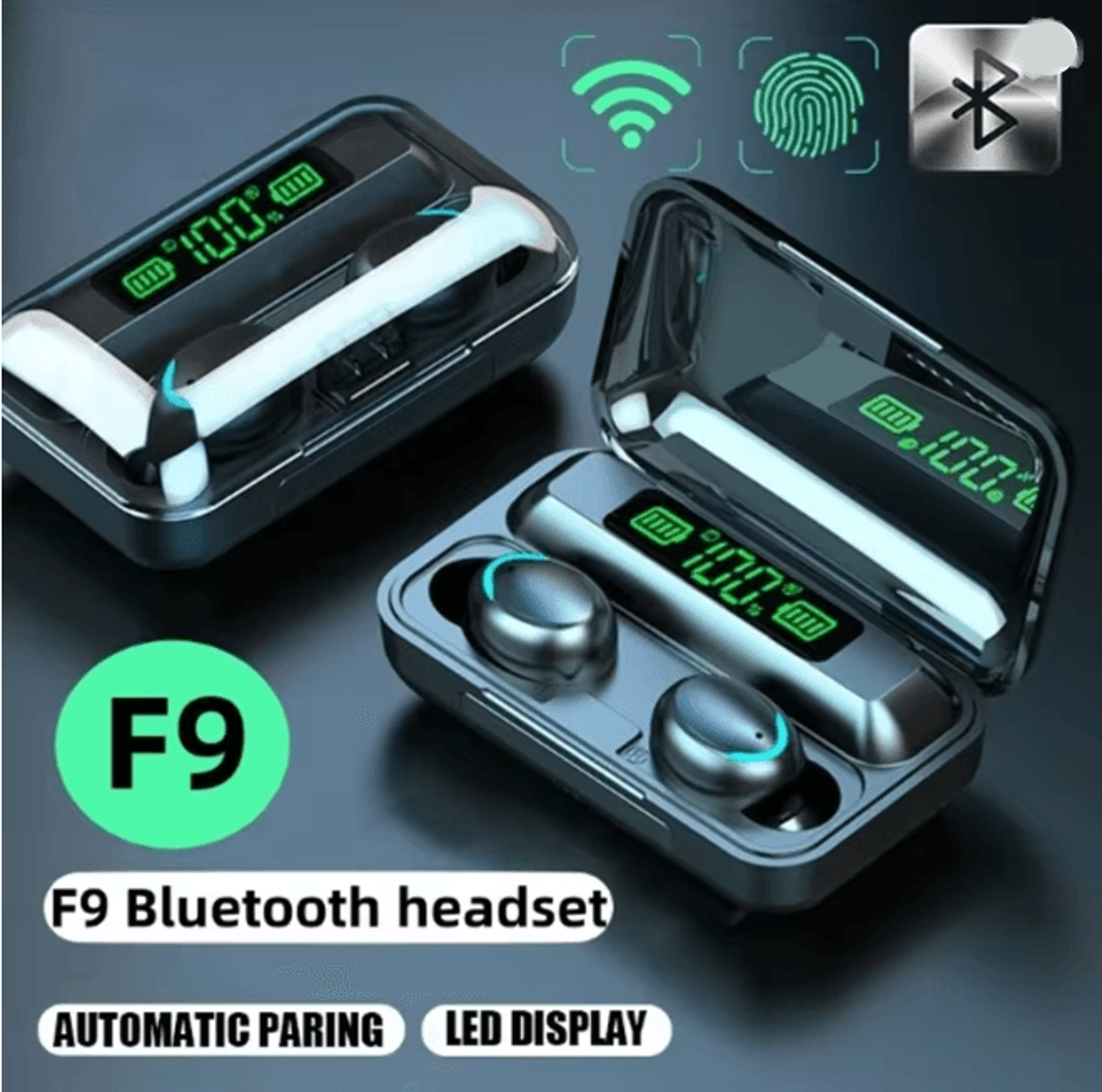 airwave f9 wireless bluetooth earbuds