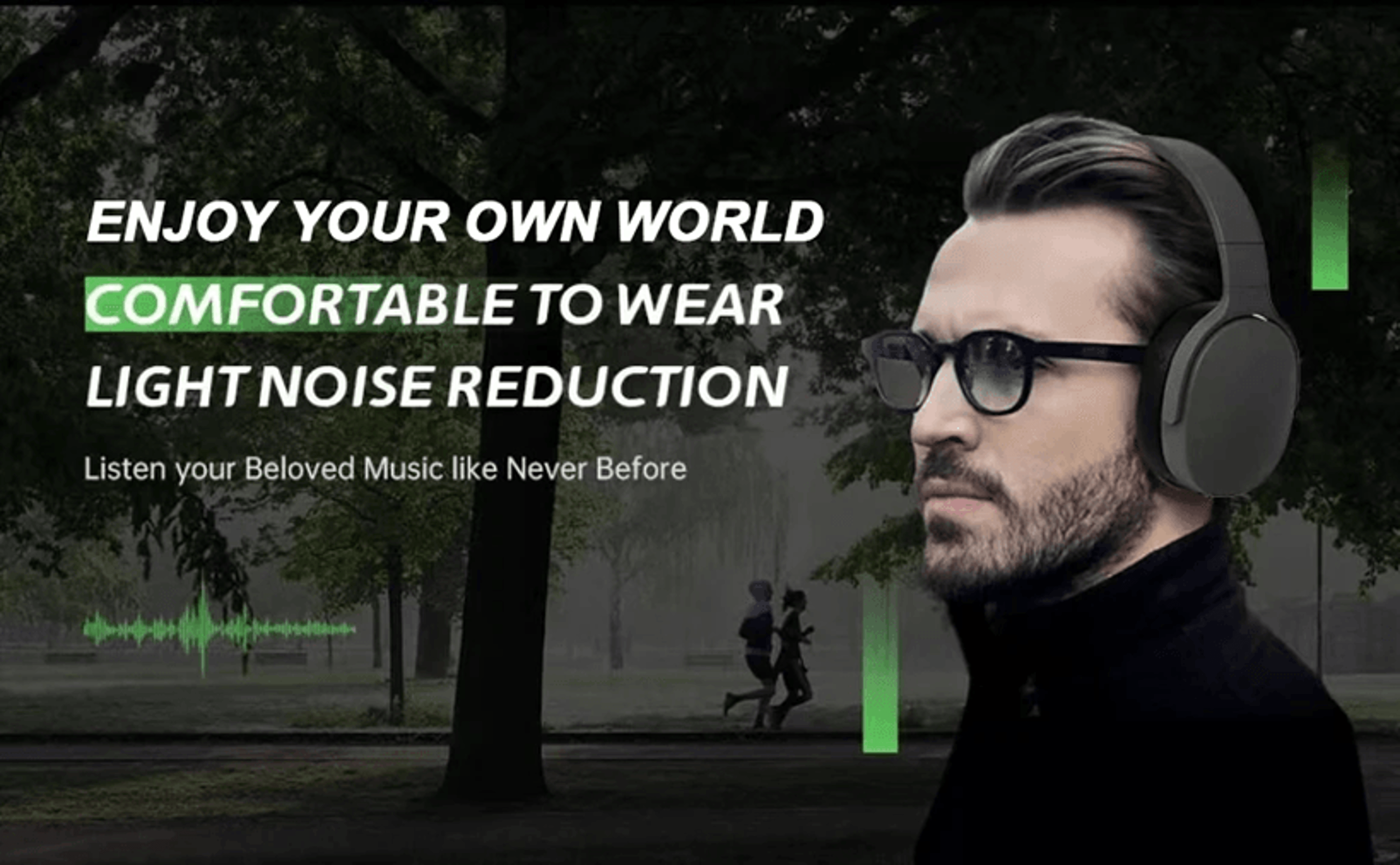 surroundbass wireless sport headphones