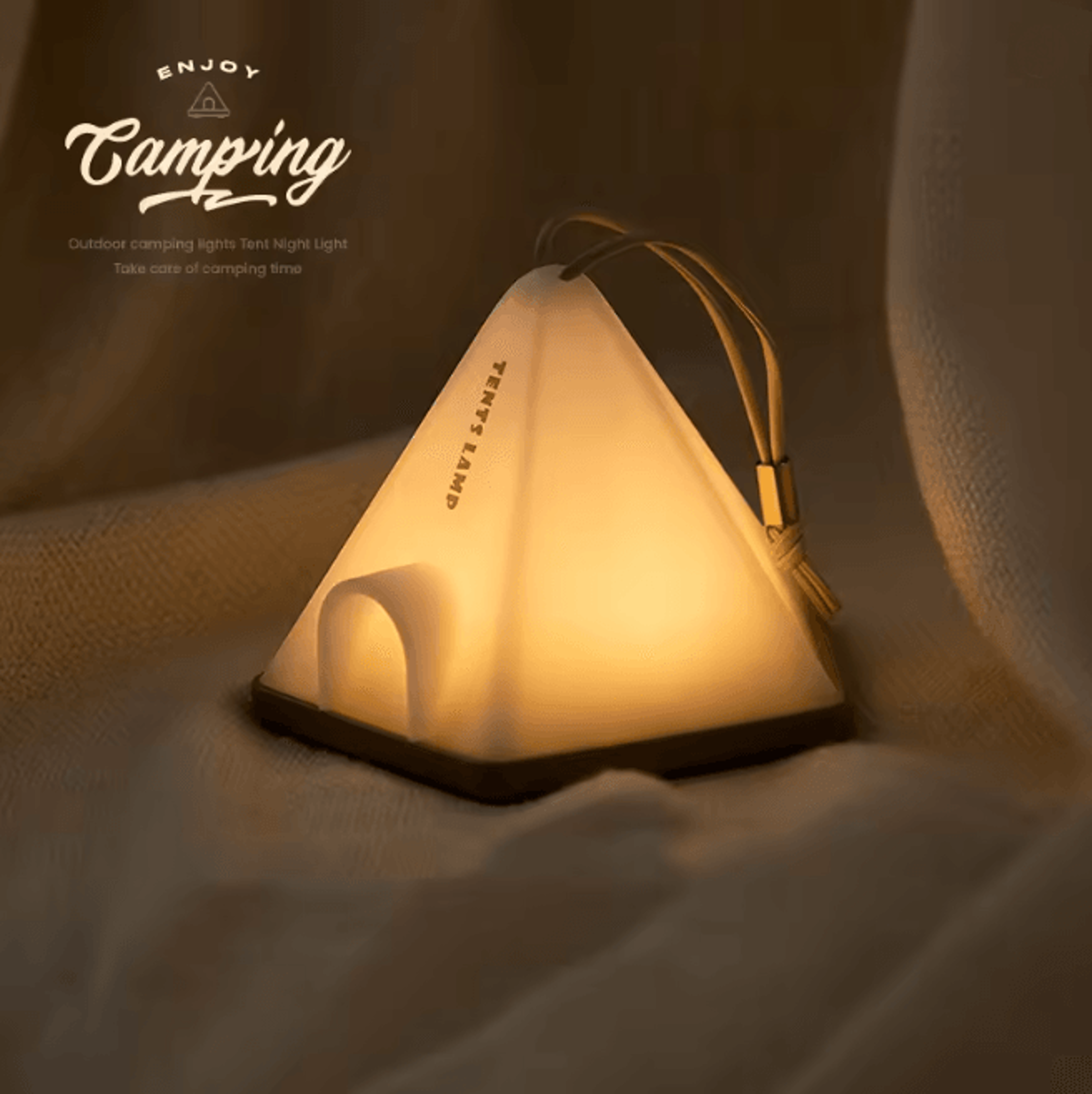 rechargeable camping tent night light
