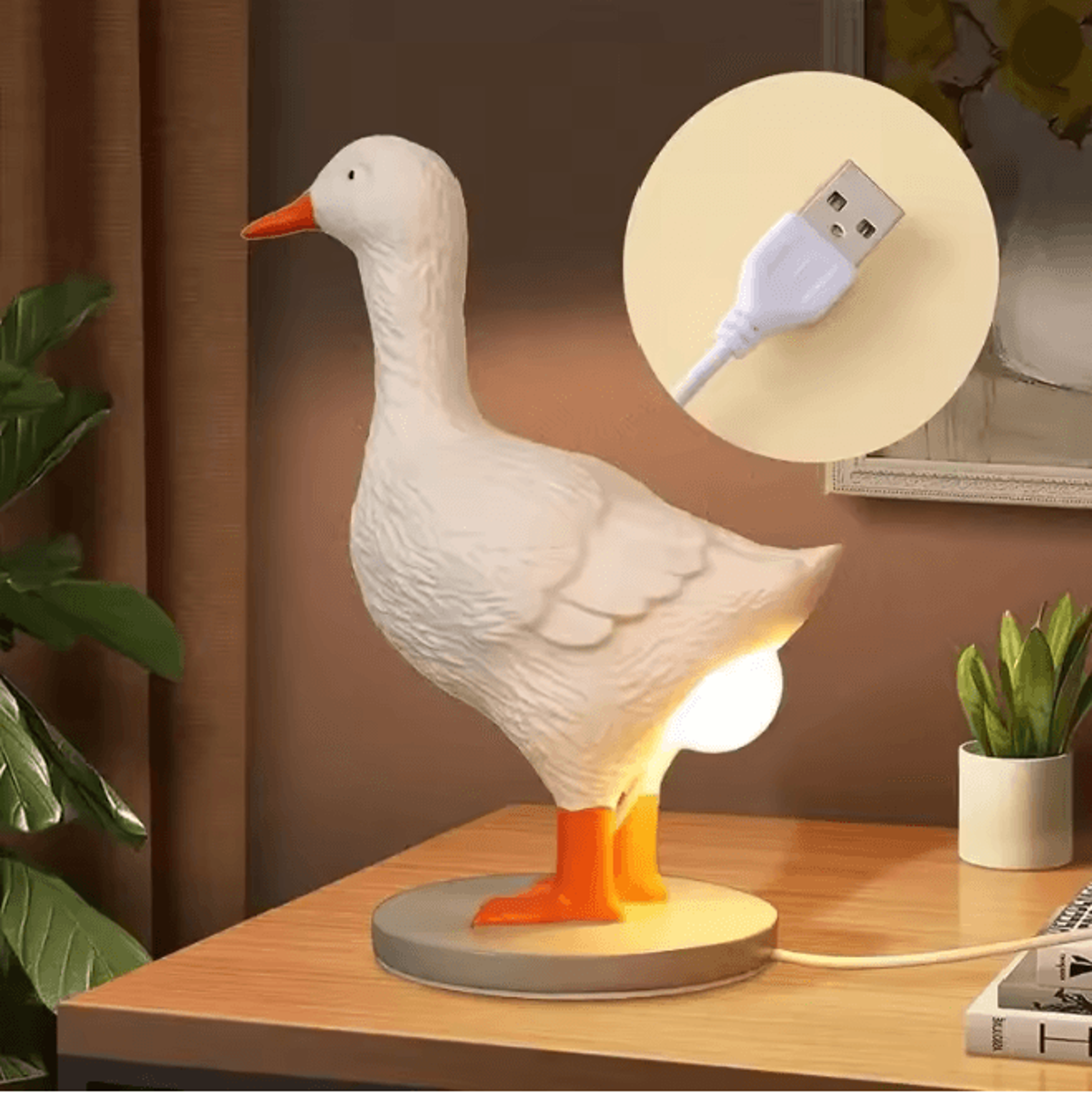 duck egg chick night light