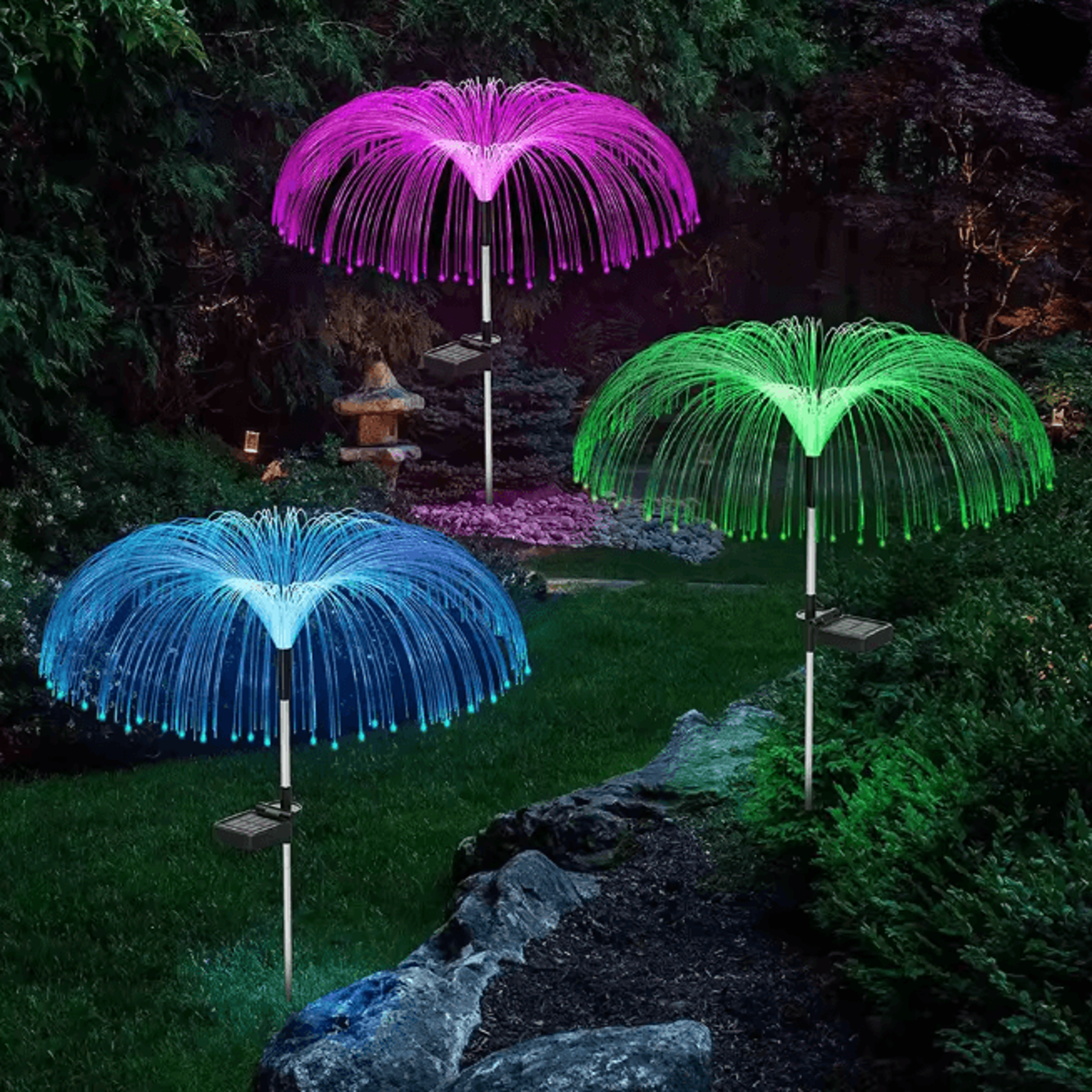 jellyfish garden light